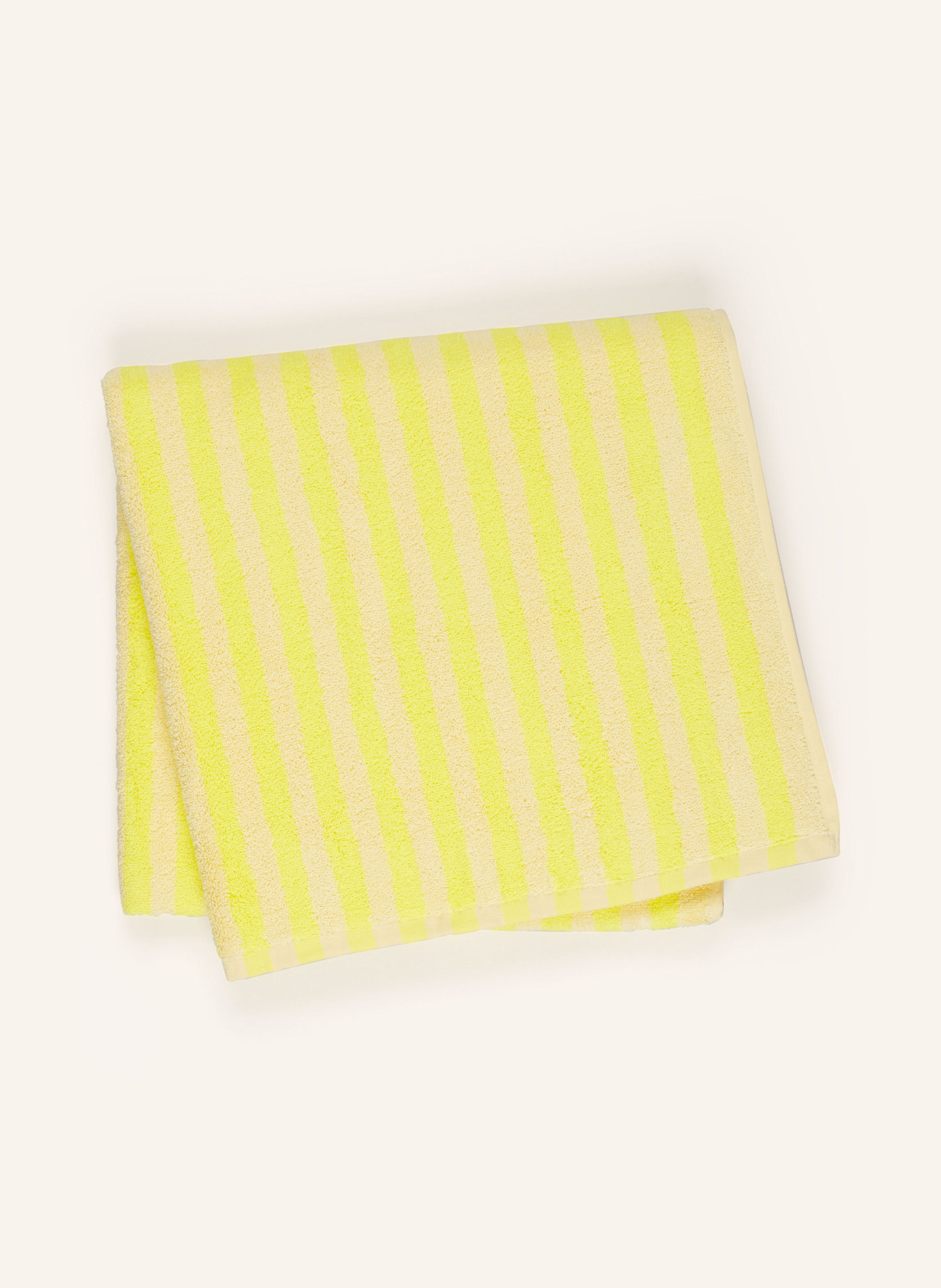 BONGUSTA Badetuch NARAM: NEONGELB / HELLGELB