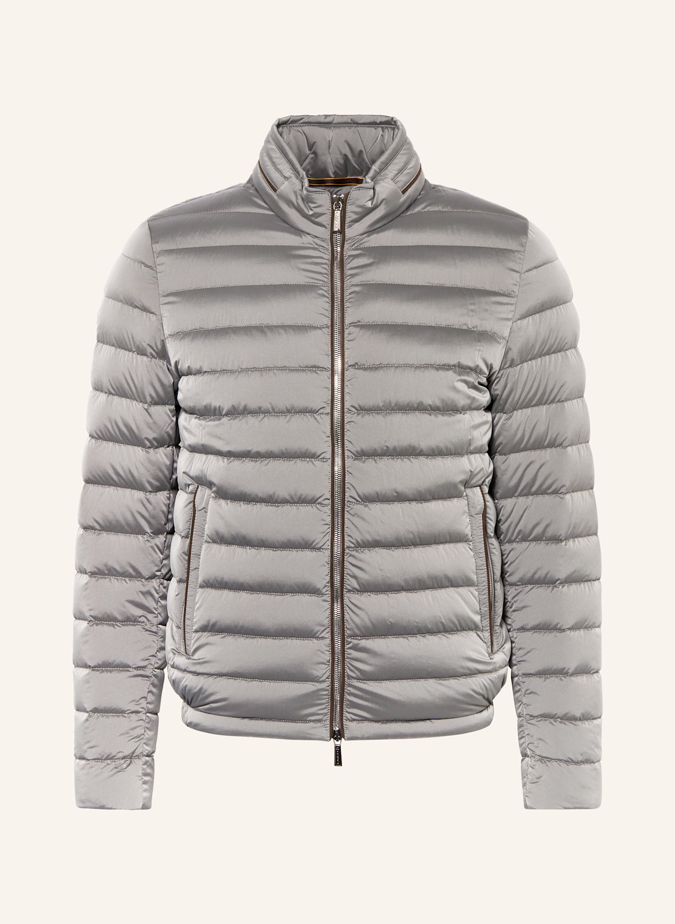 MOORER Lekka kurtka puchowa ALEC: SZARY