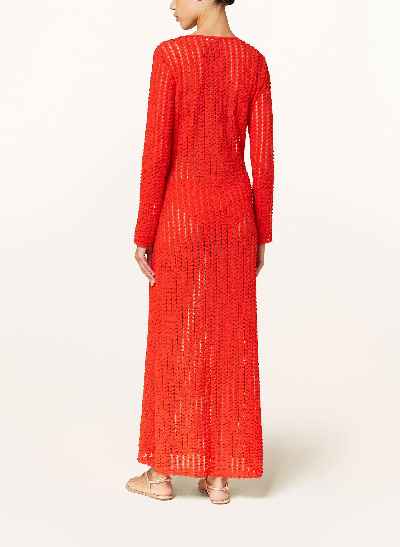 SIMKHAI Sukienka z dzianiny ELTON: CZERWONY