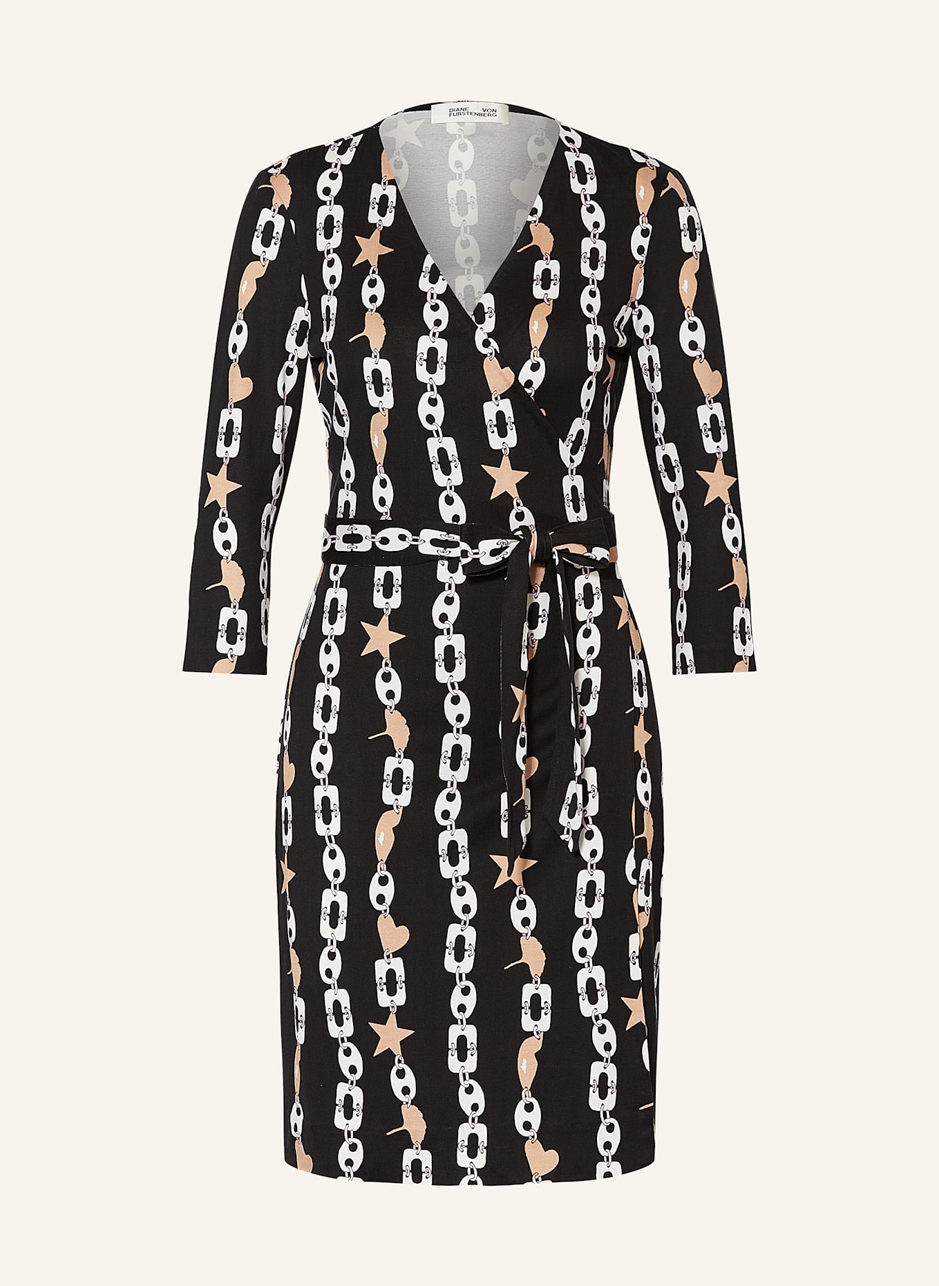 Diane Von Furstenberg 　3-12 DIANE VON FURSTENBERG Sukienka kopertowa NEW JULIAN z
