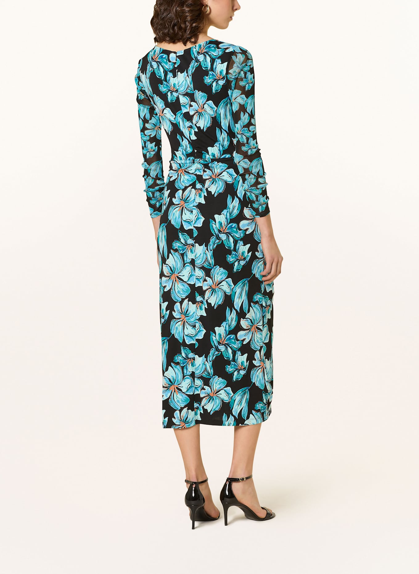 Patch Front Mom Jeans LINEA jersey dress, Color: Bascheți CROSS JEANS DD2R4090 Black (Image 3)