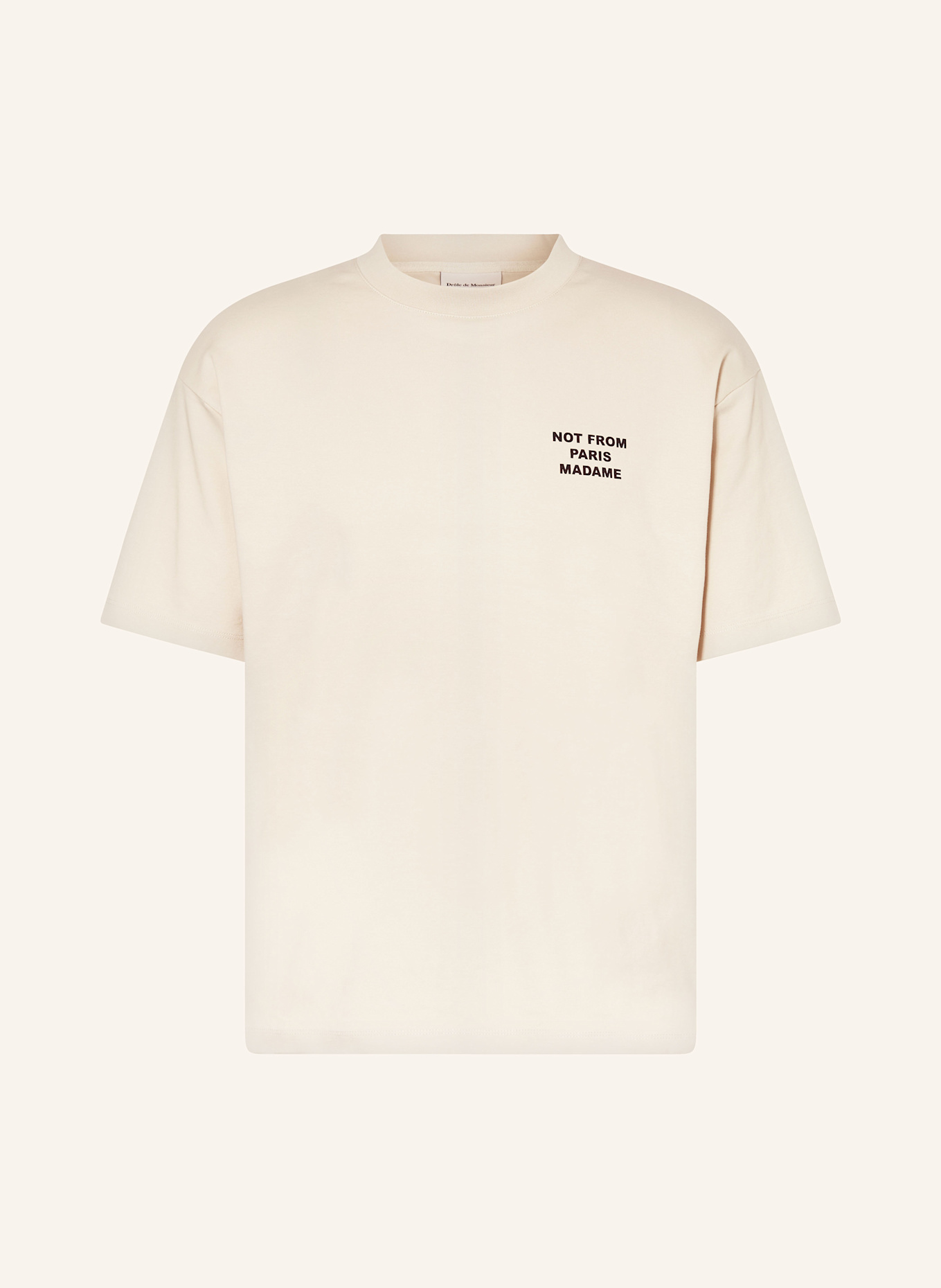 DRÔLE DE MONSIEUR T-shirt: BEIGE