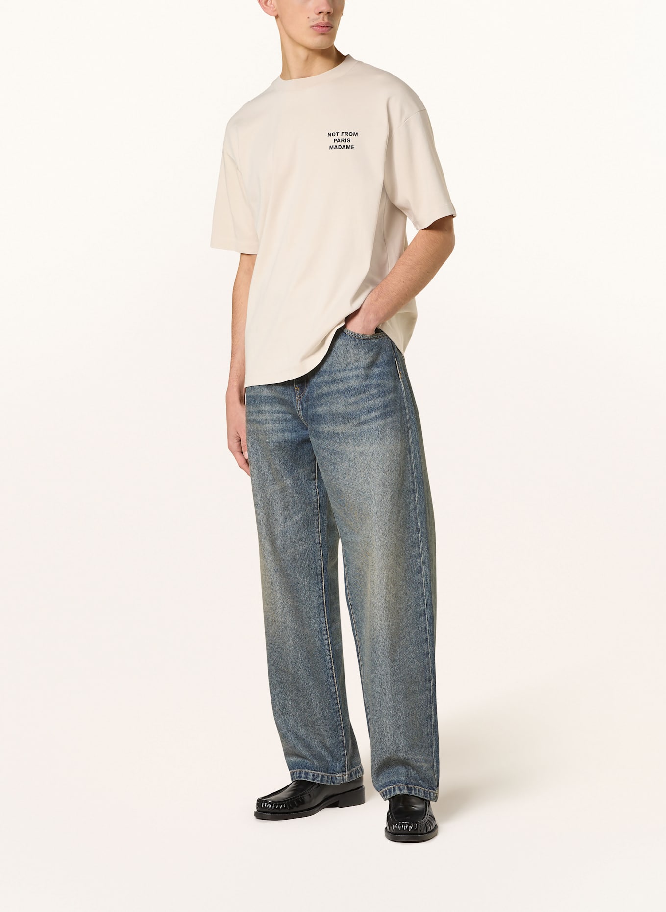 DRÔLE DE MONSIEUR T-shirt: BEIGE