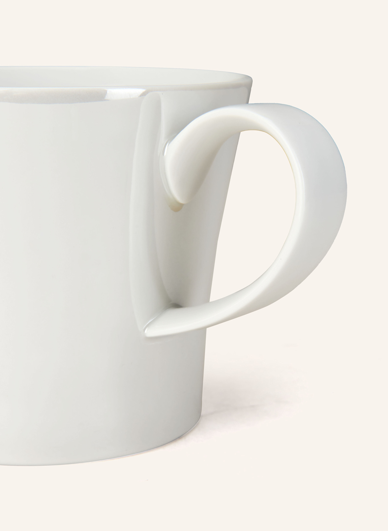 KPM Henkelbecher BERLIN CHARLOTTENBURG: HELLGRAU