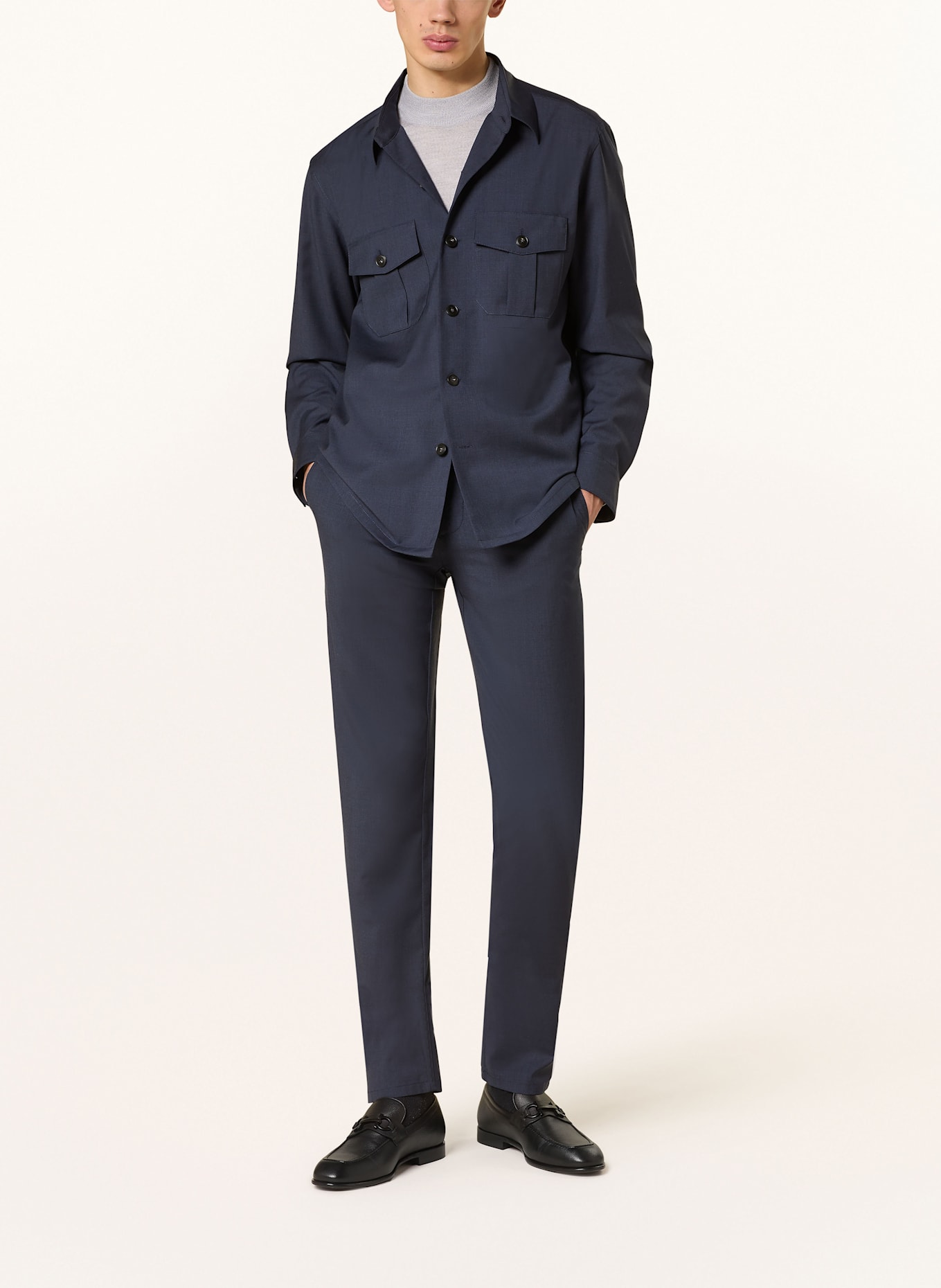 CANALI Bunda: TMAVĚ MODRÁ