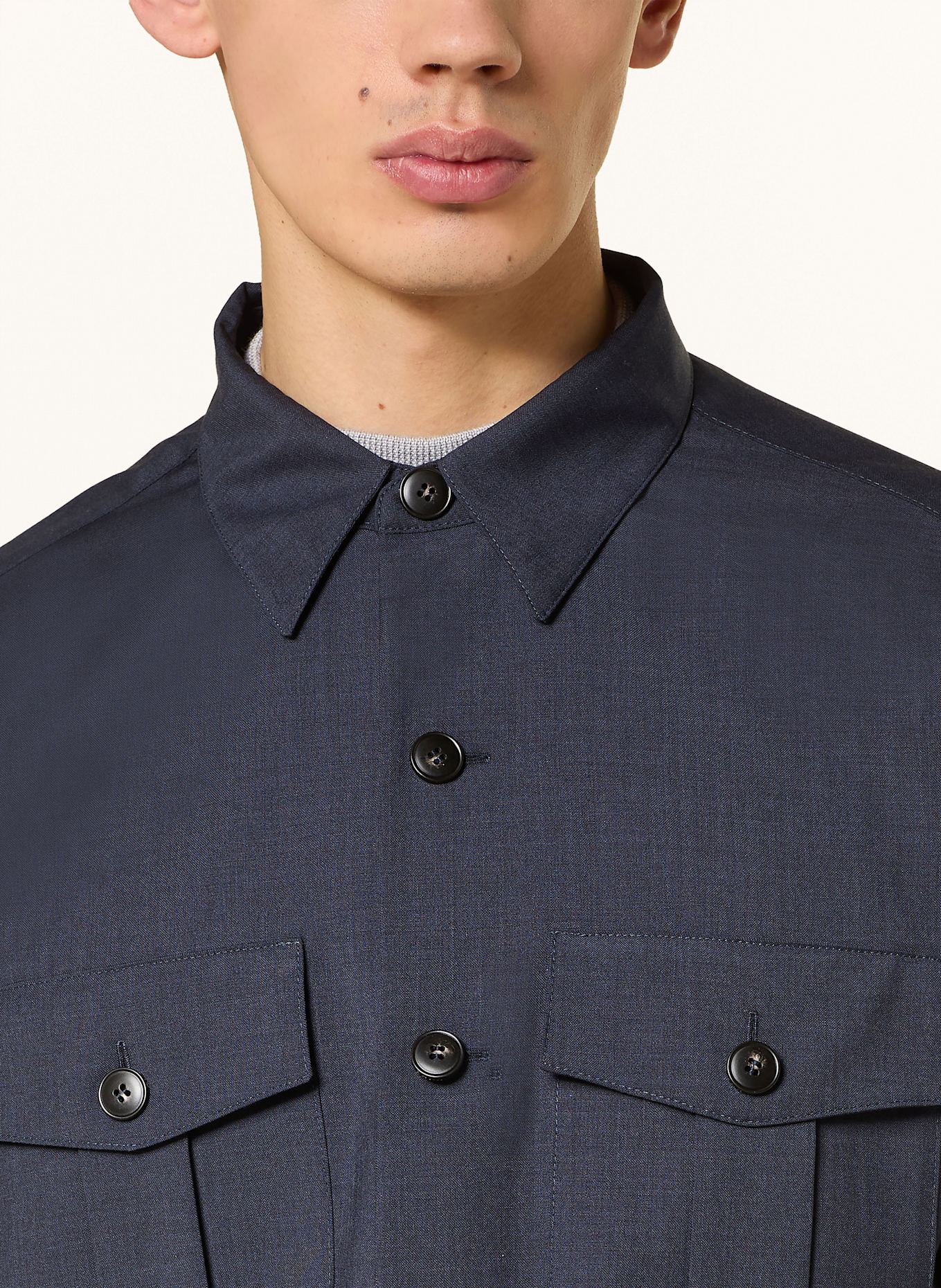 CANALI Bunda: TMAVĚ MODRÁ