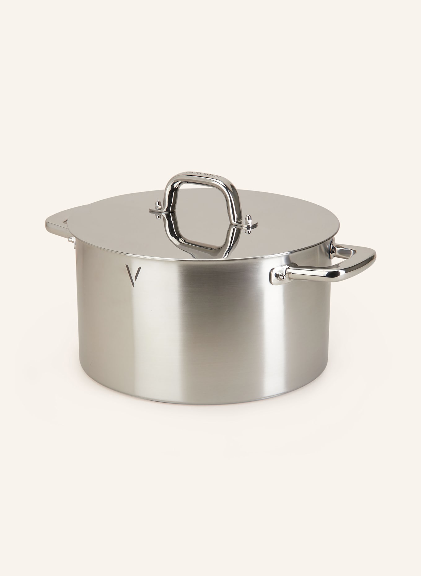 JOHANN LAFER EDITION Kochtopf VAKUMIN: SILBER