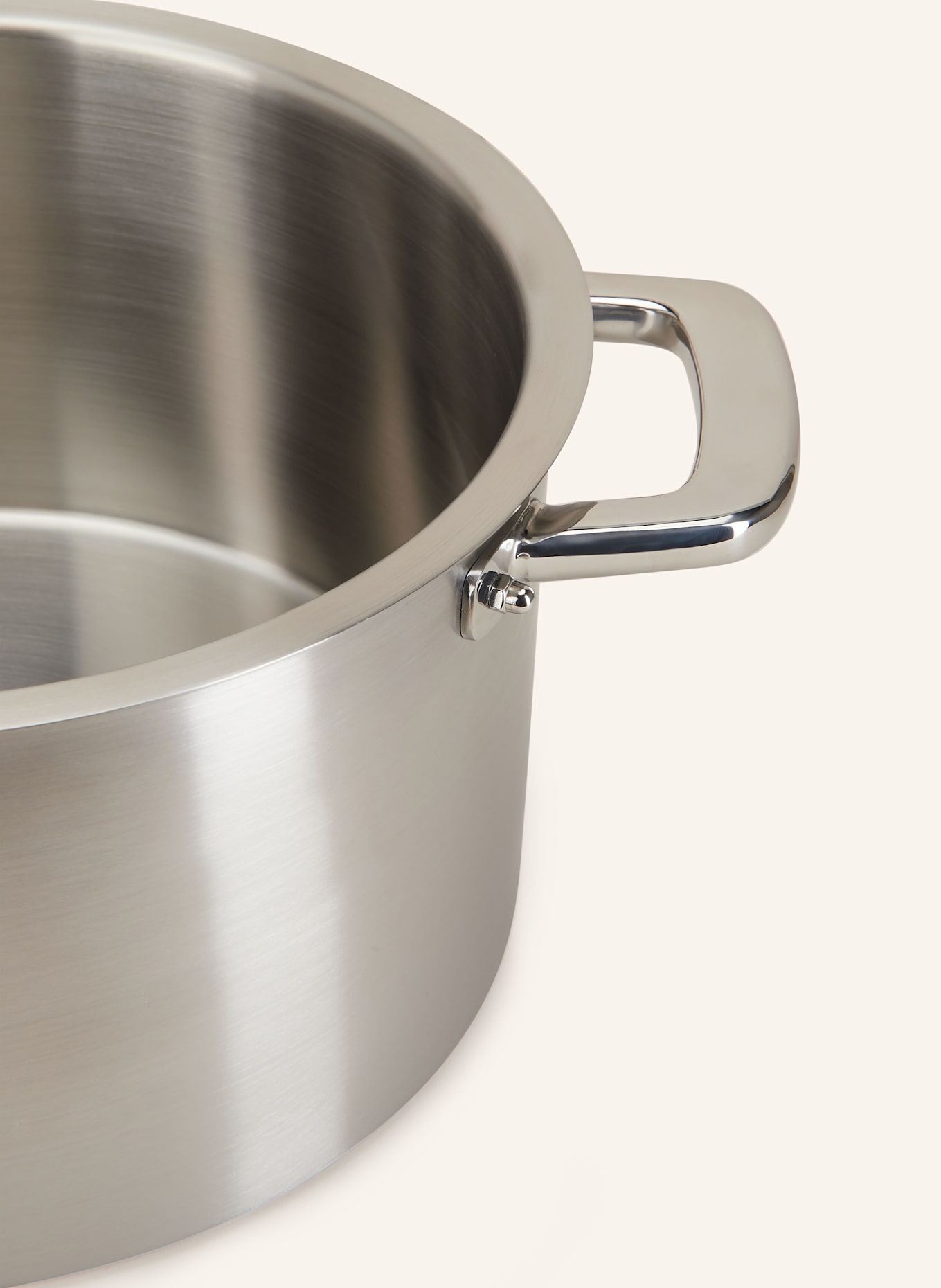 JOHANN LAFER EDITION Kochtopf VAKUMIN: SILBER