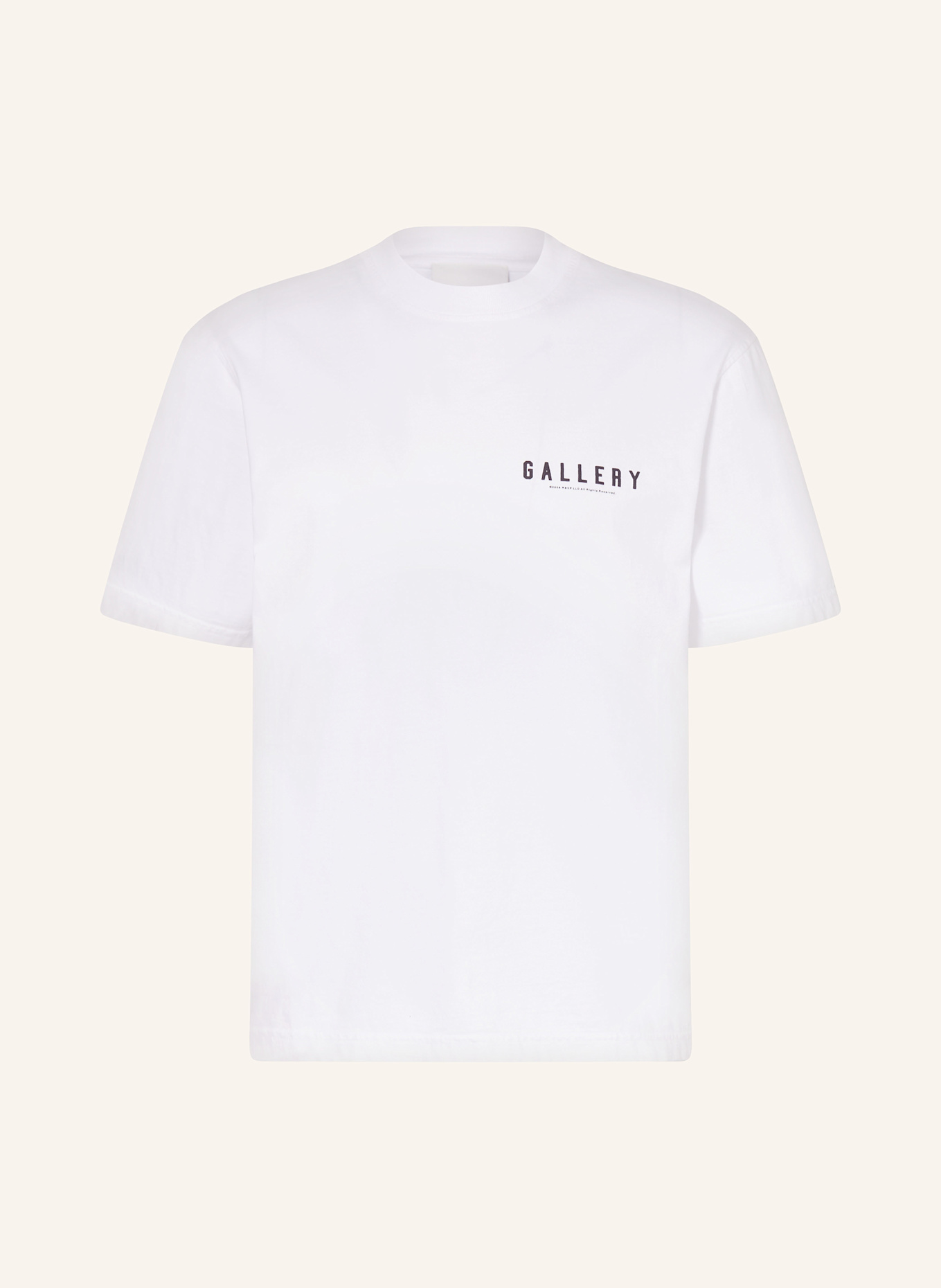 RSVP GALLERY T-shirt, Color: WHITE/ BLACK (Image 1)
