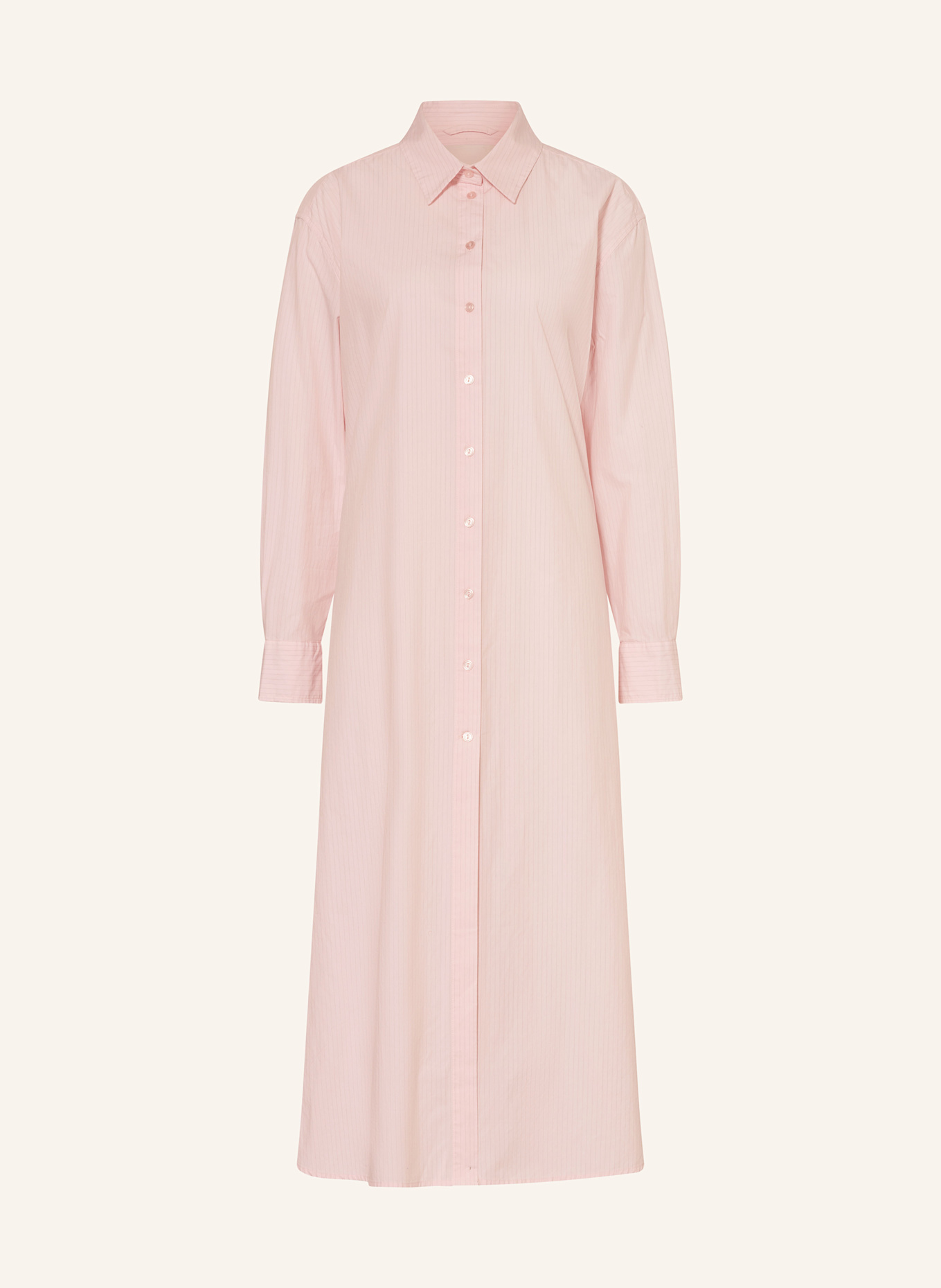 Baby pink shirt dress shop