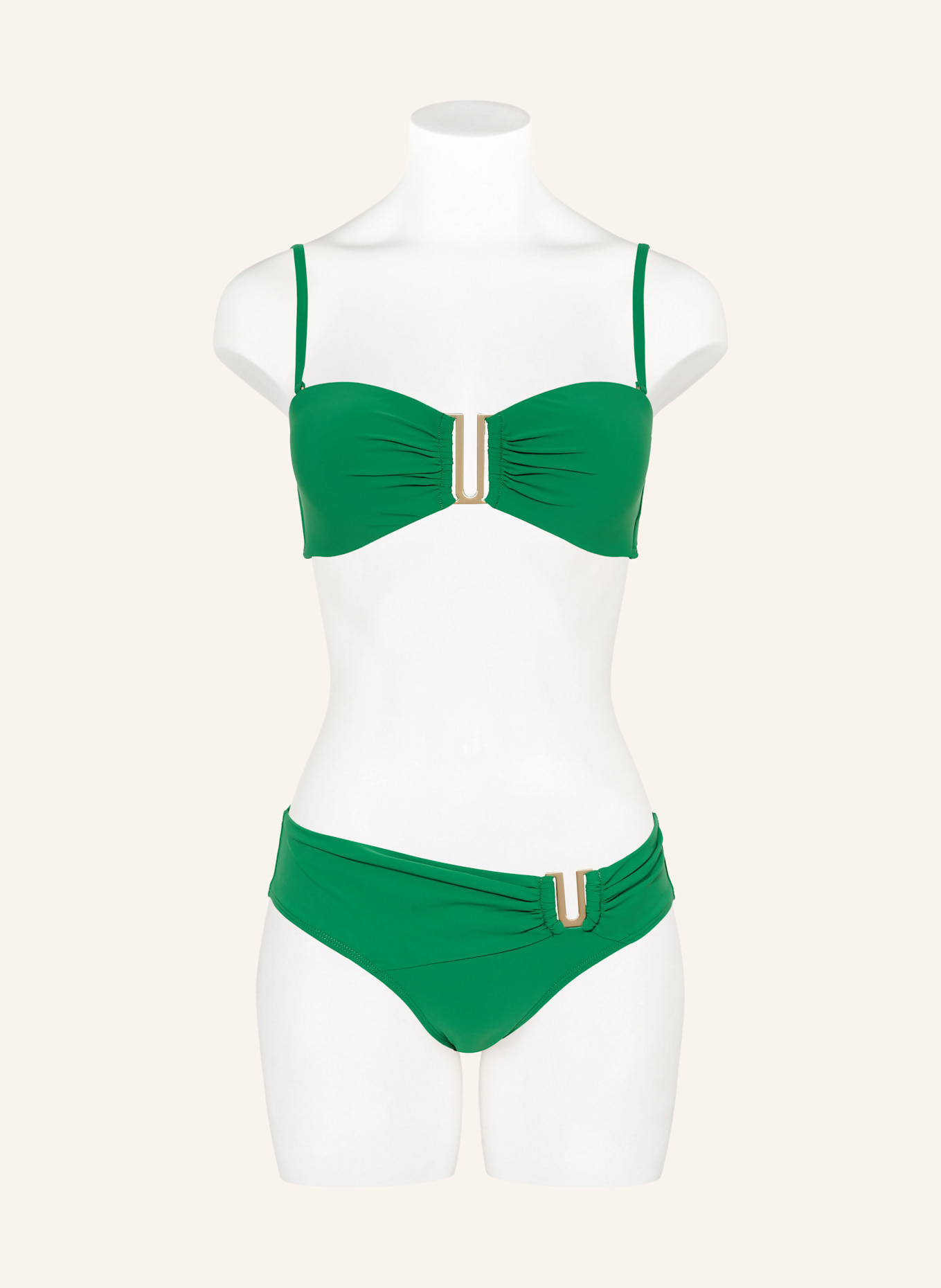 JETS Australia Bandeau-Bikini-Top JETSET: GRÜN