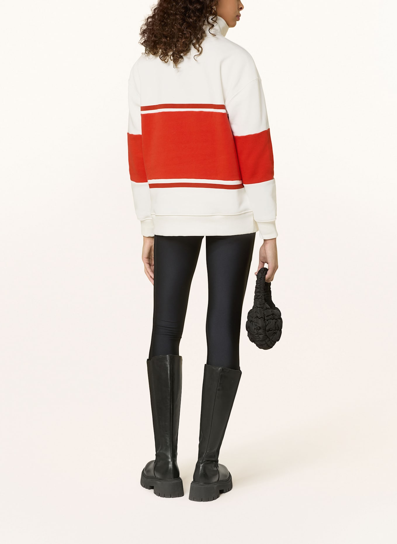 LeGer BY LENA GERCKE Sweat-Troyer JENNY: WEISS / ROT