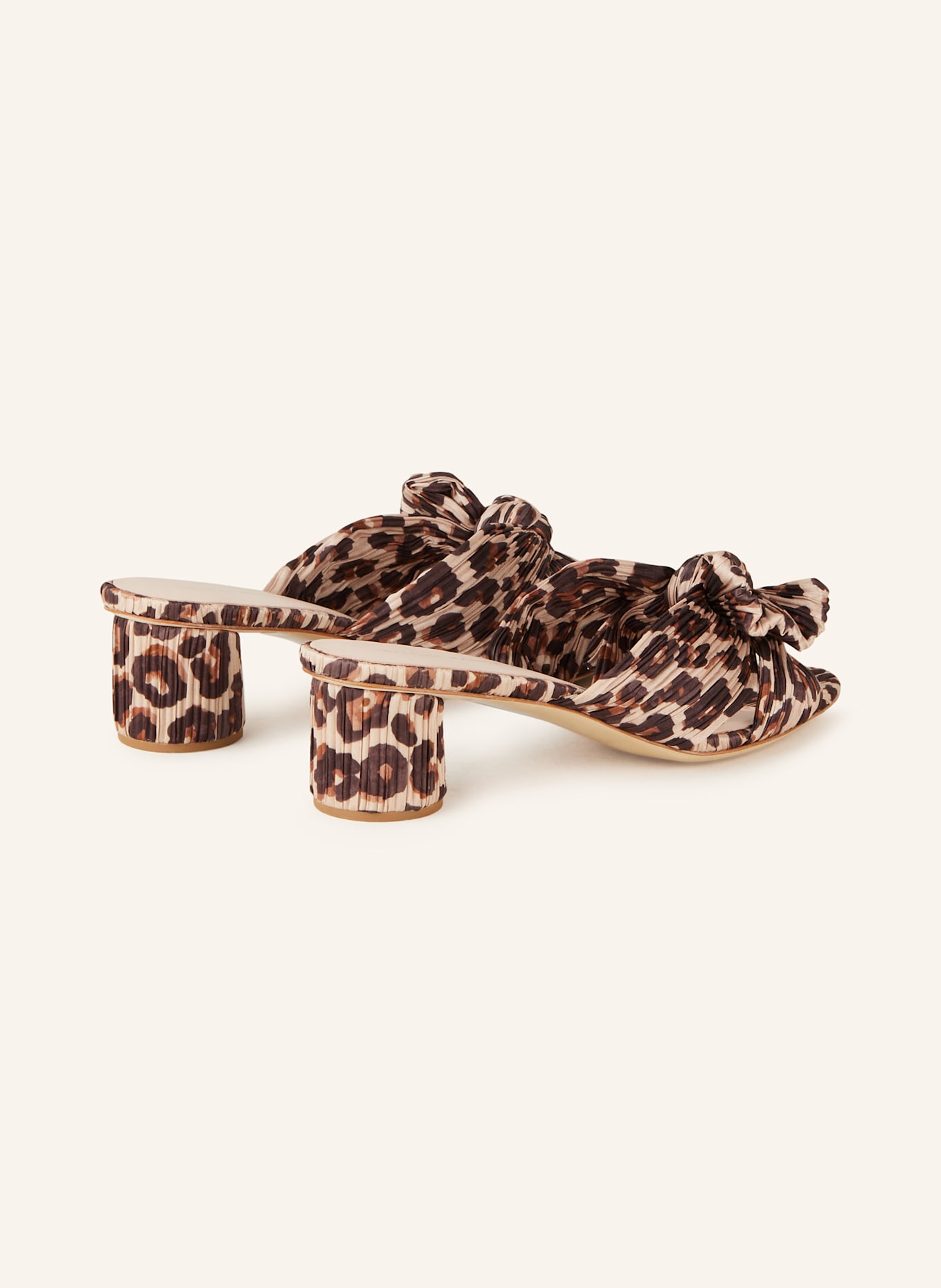 サンダル・ミュール Emilia Sandals - Loeffler Randall - Pink - Leather LOEFFLER RANDALL Klapki typu mules EMILIA kolor brązowy