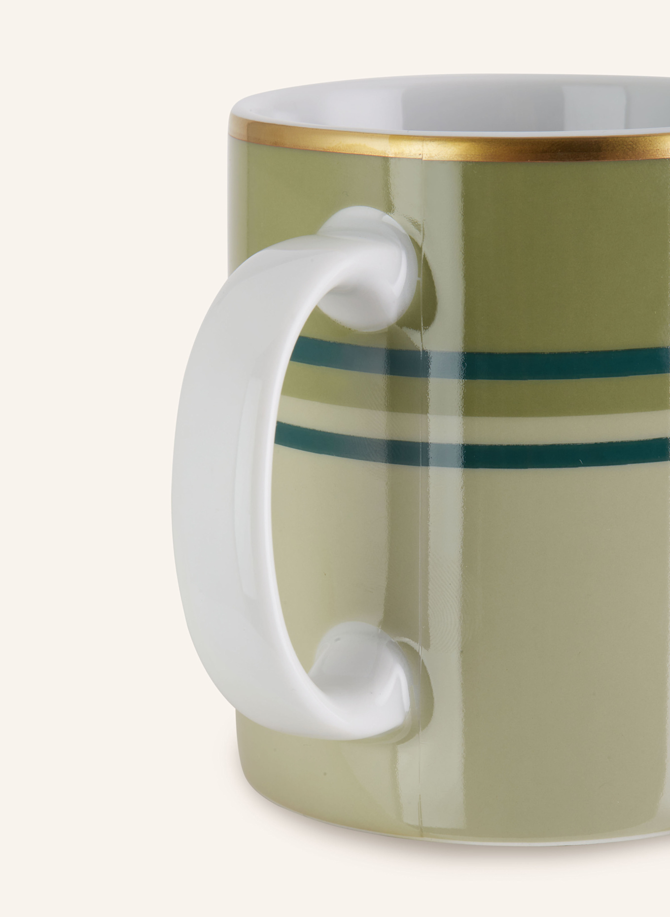 ETRO Home Kubki z uchem: JASNOZIELONY