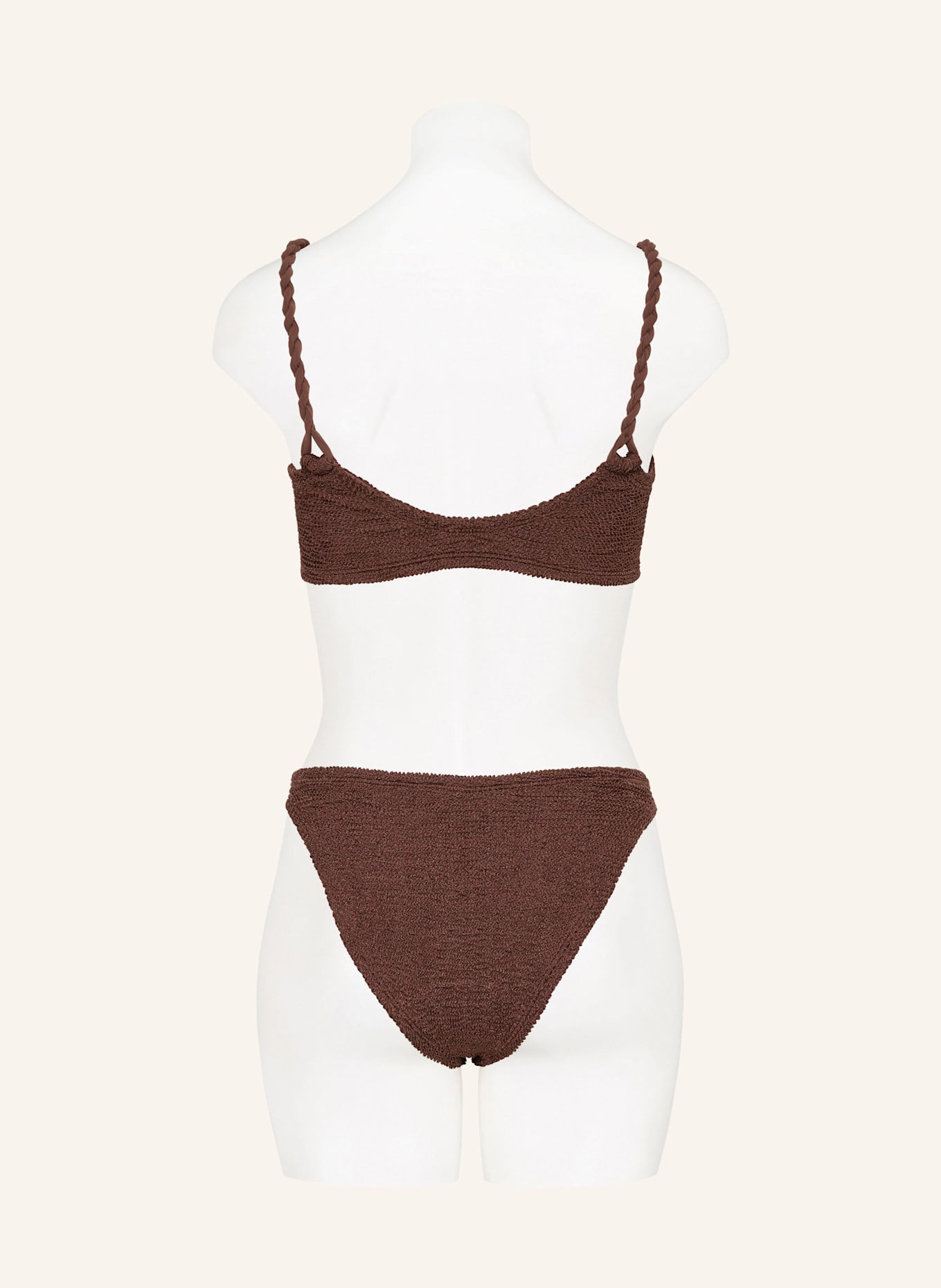 Hunza G Bralette bikini PHOEBE: BROWN