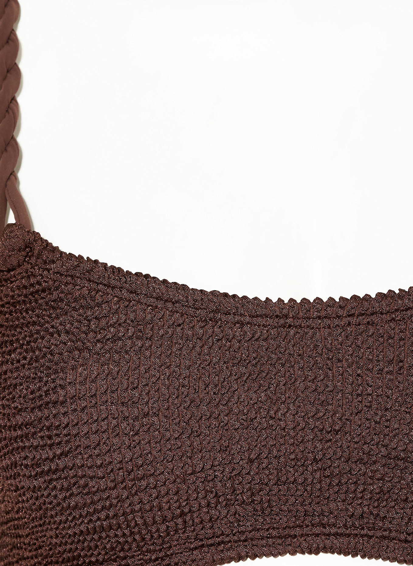 Hunza G Bralette bikini PHOEBE: BROWN