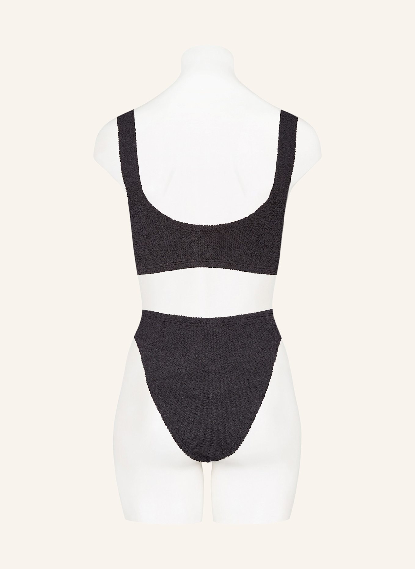 Hunza G Bustier bikiny XANDRA, Barva: ČERNÁ (Obrázek 3)