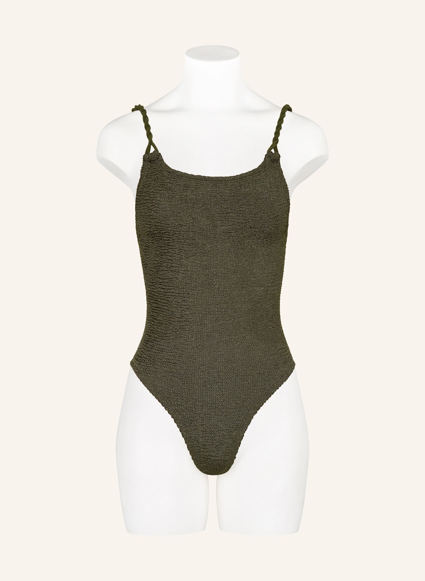 Hunza G Badeanzug CAMILLE: KHAKI