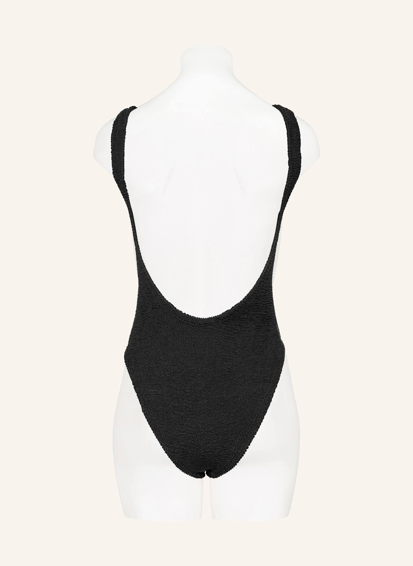 Black square neck swimsuit shop
