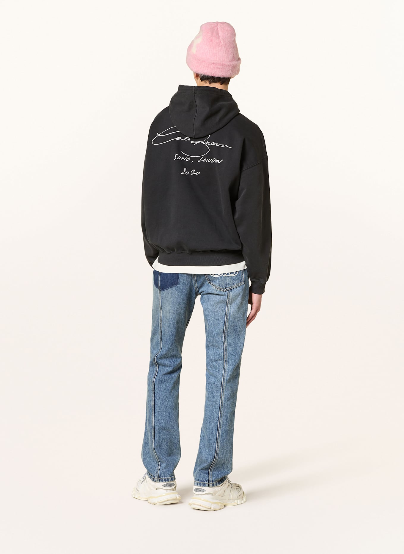COLE BUXTON Hoodie SIGNATURE: SCHWARZ / WEISS