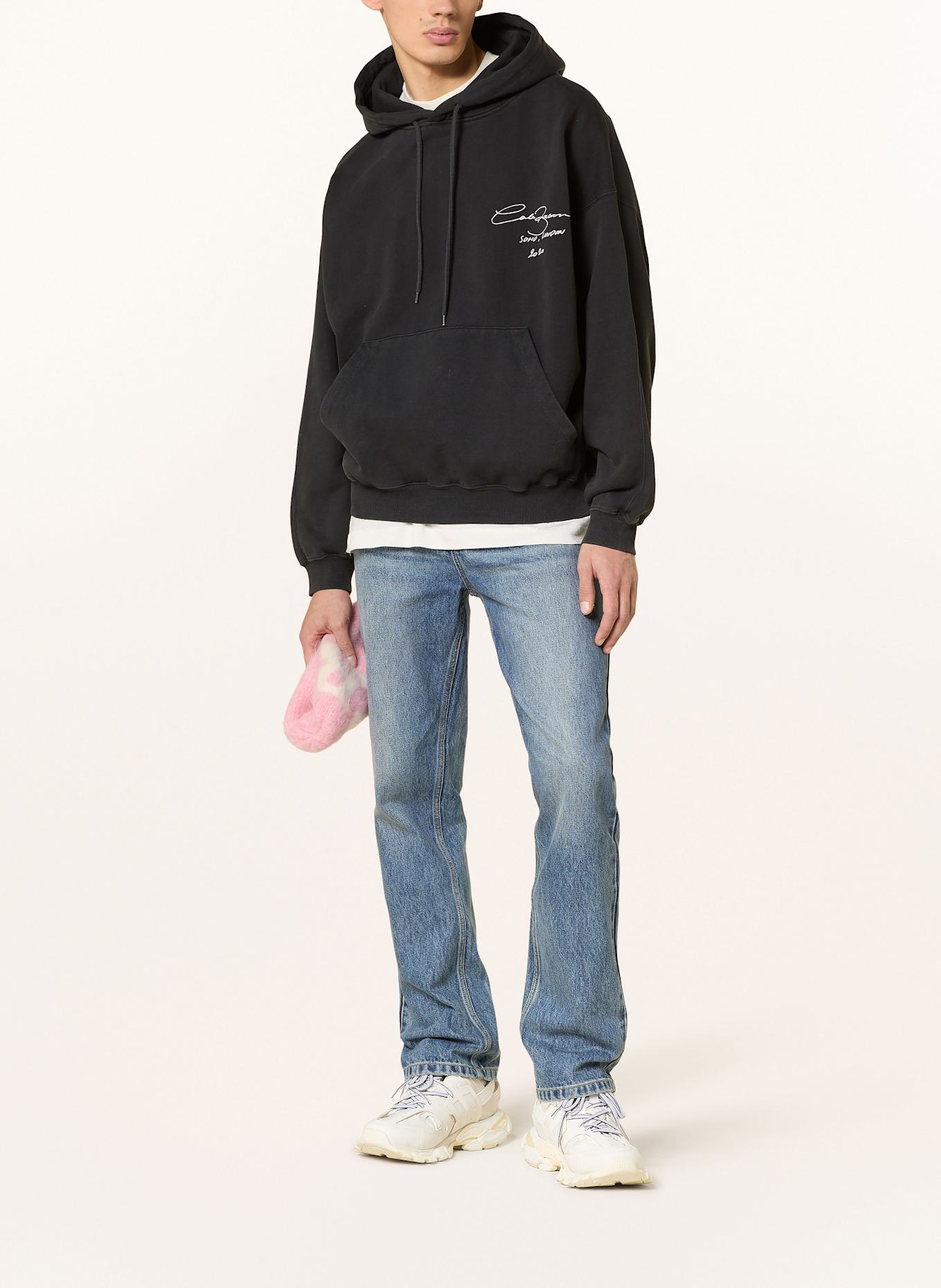 COLE BUXTON Hoodie SIGNATURE: SCHWARZ / WEISS