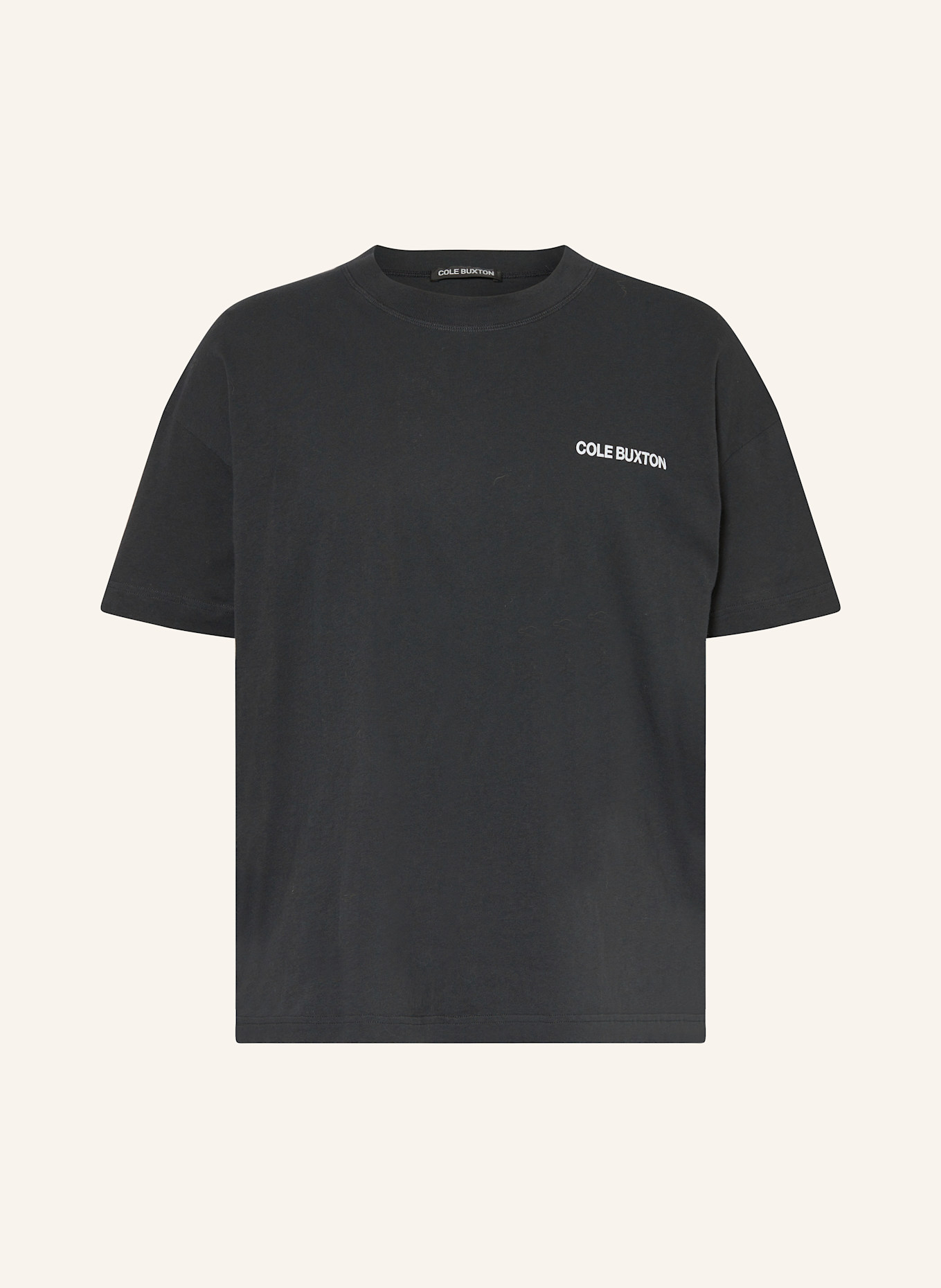 COLE BUXTON T-Shirt: SCHWARZ / WEISS