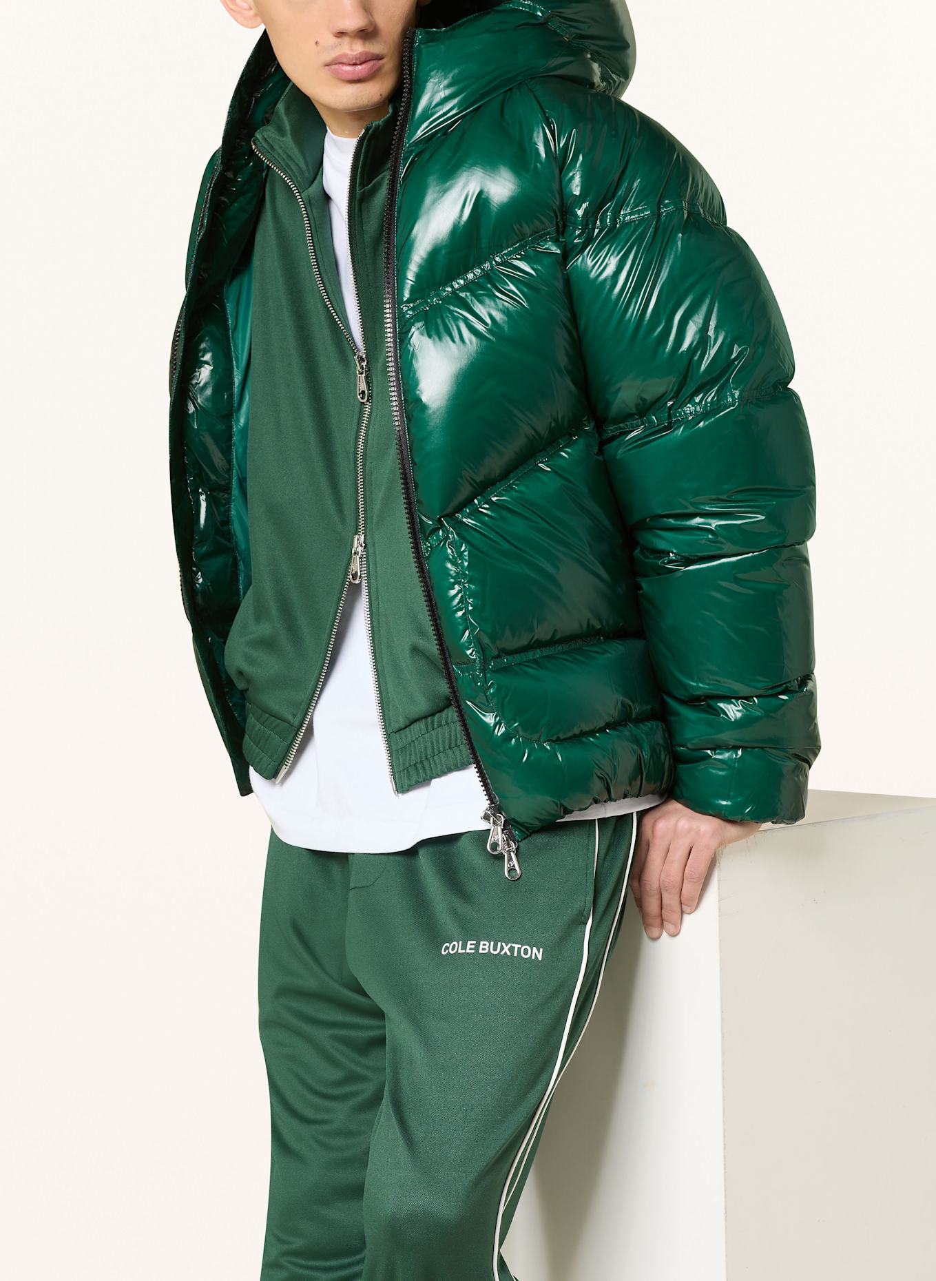 COLE BUXTON Daunenjacke: GRÜN