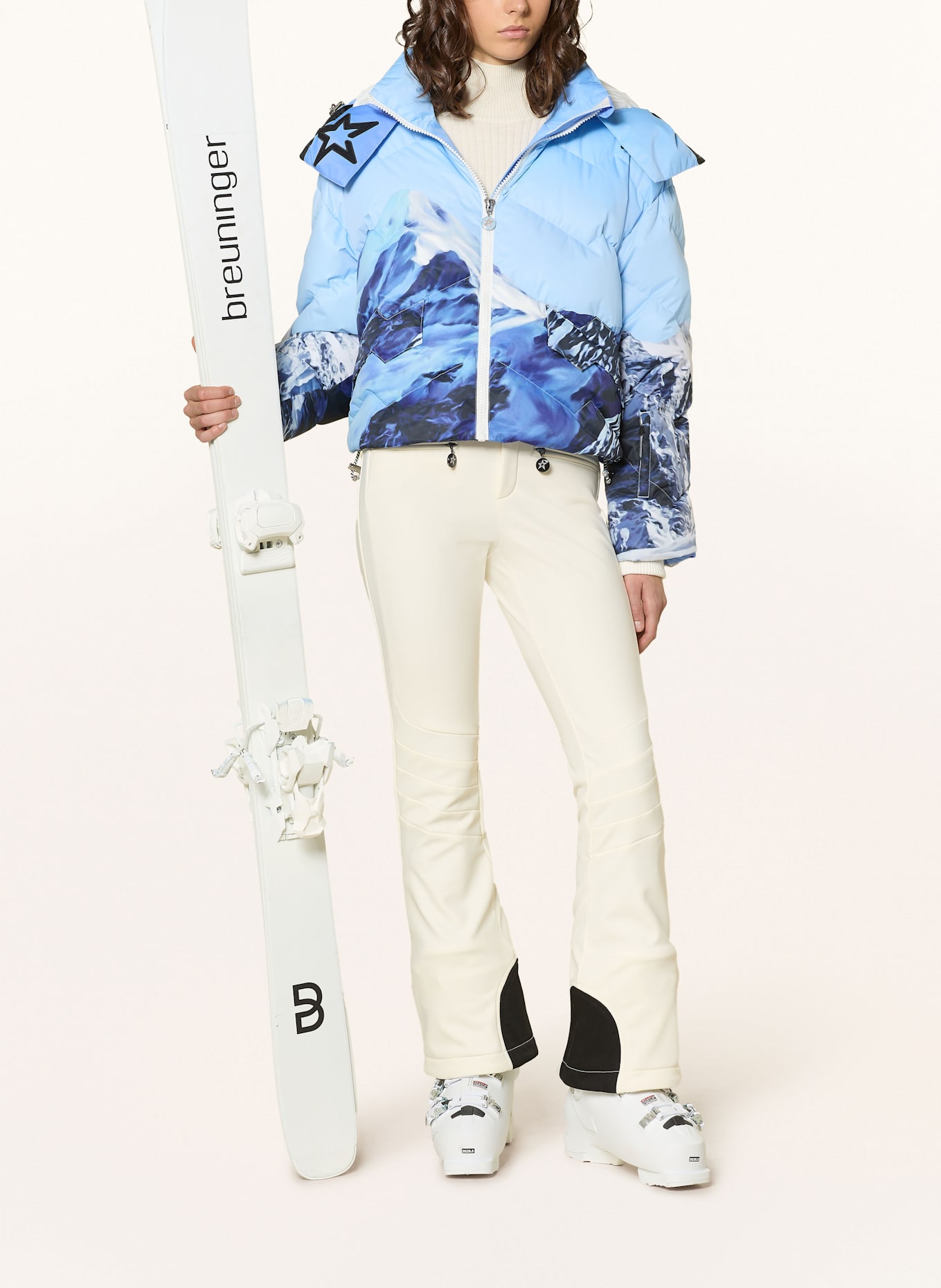 Ski Wear Light Blue Womens Ski Pants Montec Dune W Ski Jacket Women Soft Blue Montecwear UK