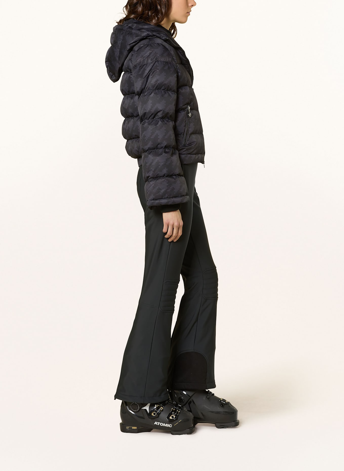 PERFECT MOMENT Softshell-Skihose JG: SCHWARZ