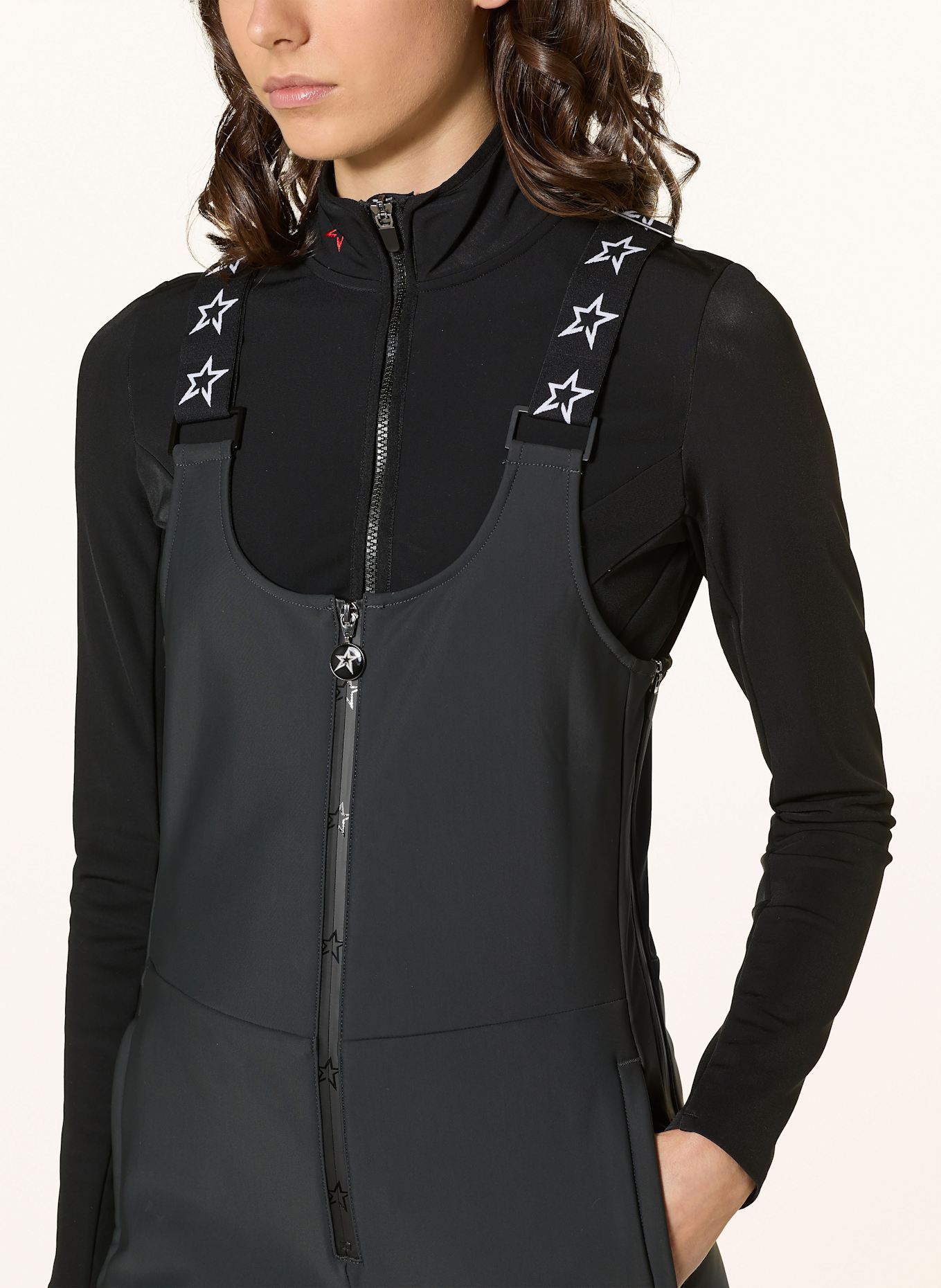 PERFECT MOMENT Softshell-Skihose JG: SCHWARZ