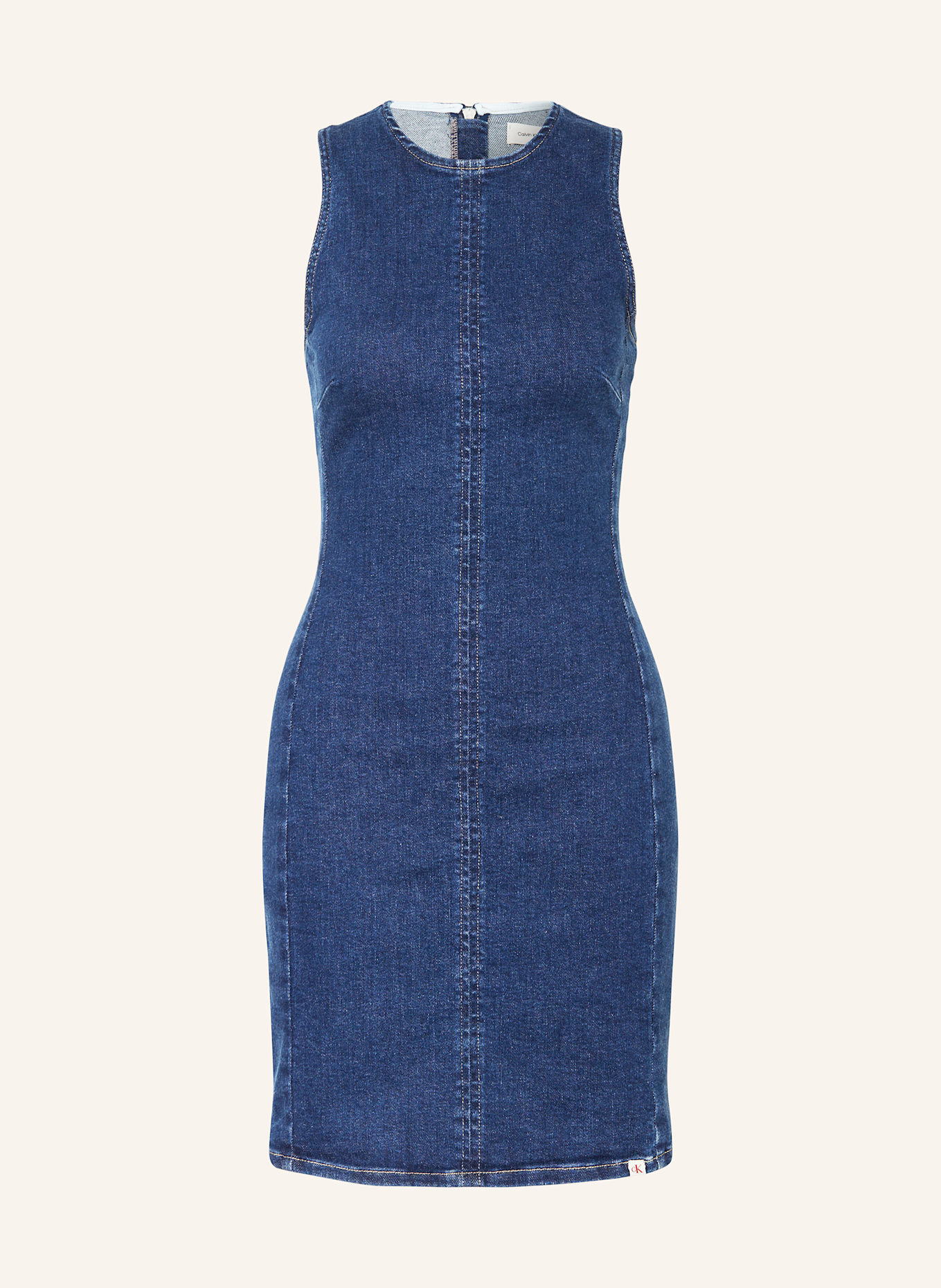 Calvin klein dark blue dress cheap