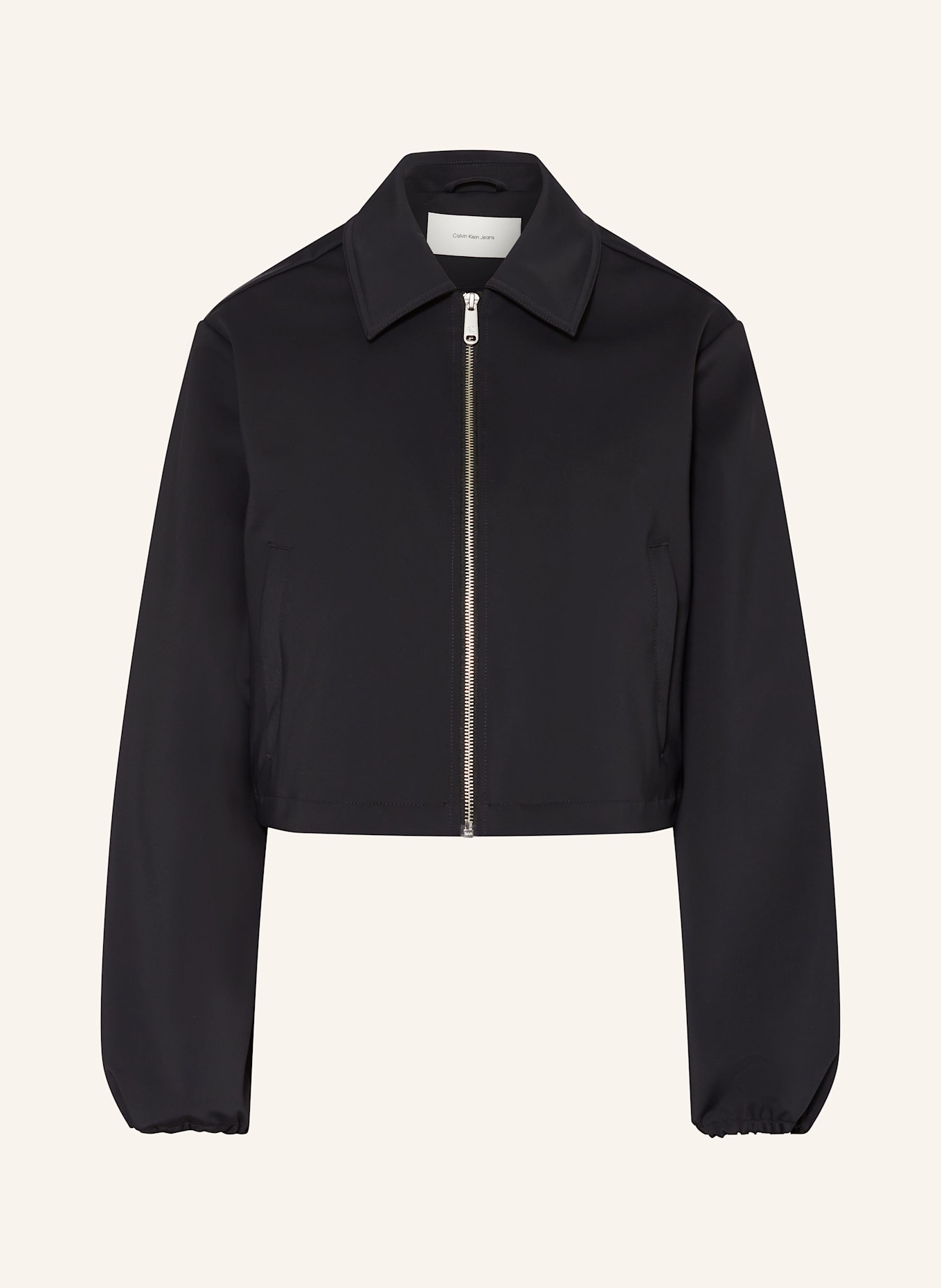 calvin Sneaker Klein Jeans Sneaker bassa giallo chiaro Bomber jacket: BLACK