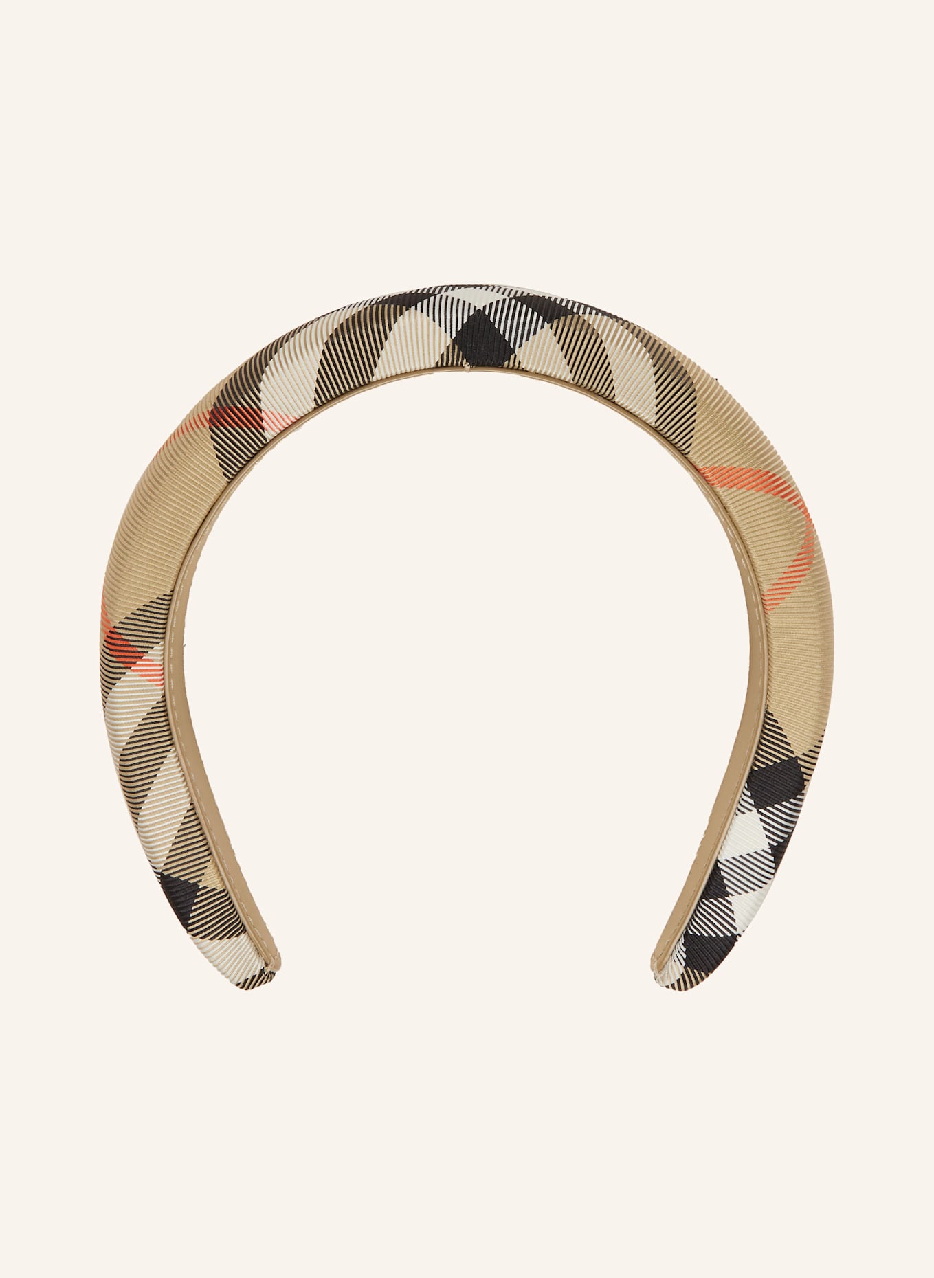 BURBERRY Haarreif, Farbe: BEIGE/ SCHWARZ/ ROT (Bild 1)