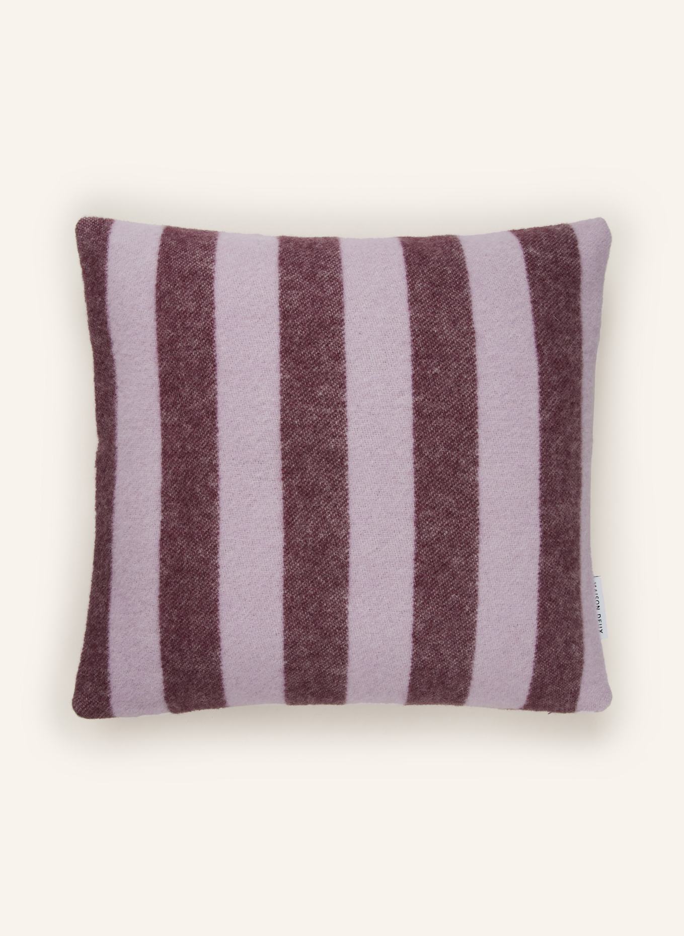 MAISON DEUX Dekokissenhülle CANDY WRAP: HELLLILA/ FUCHSIA
