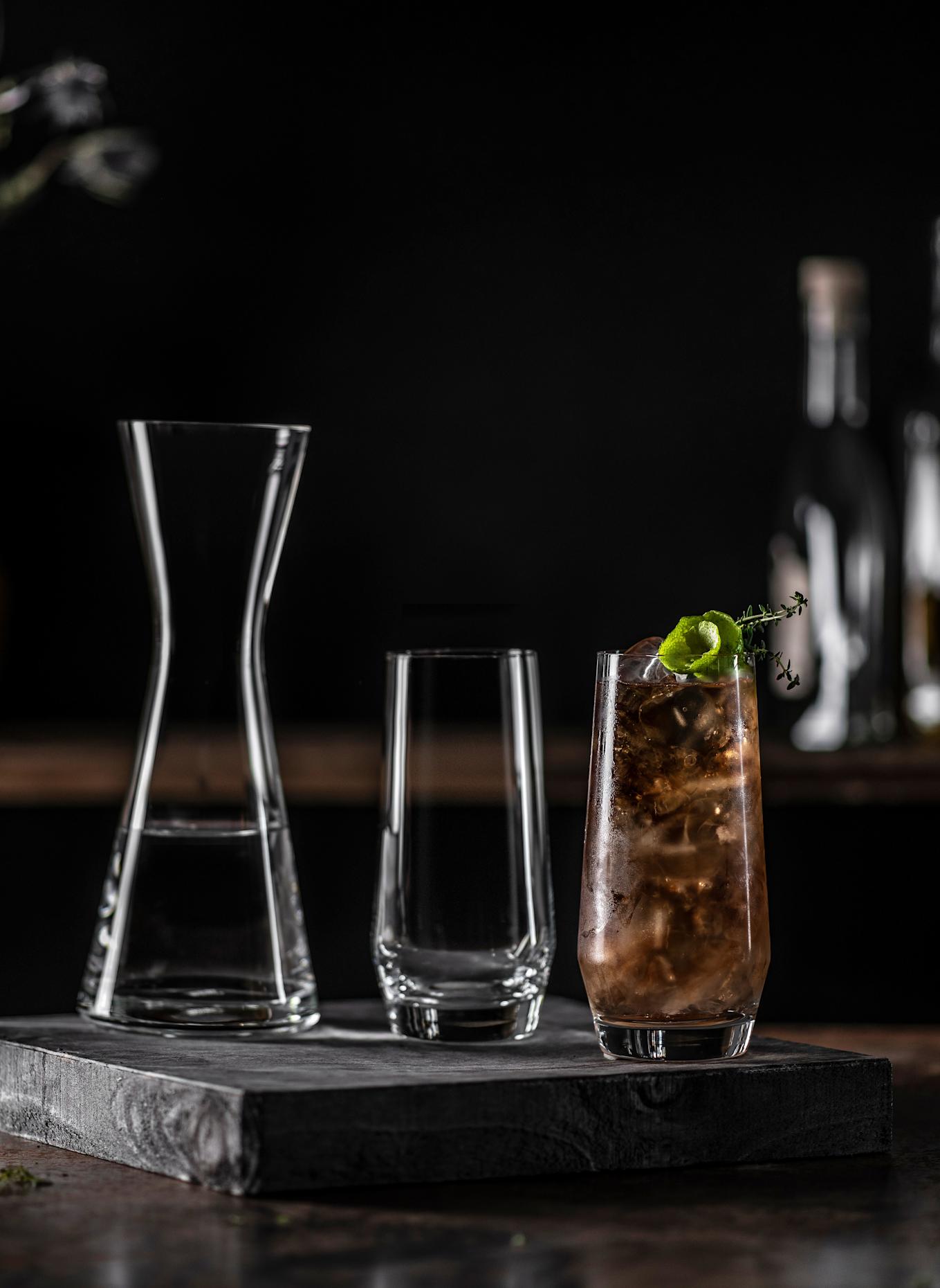 ZWIESEL GLAS 4er-Set Longdrinkgläser PURE: WEISS