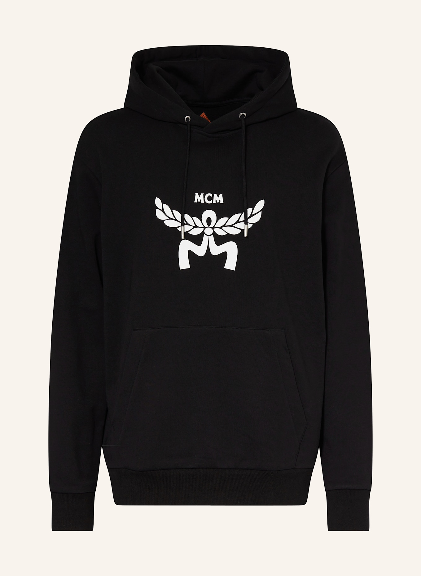 MCM Hoodie: BLACK/ WHITE