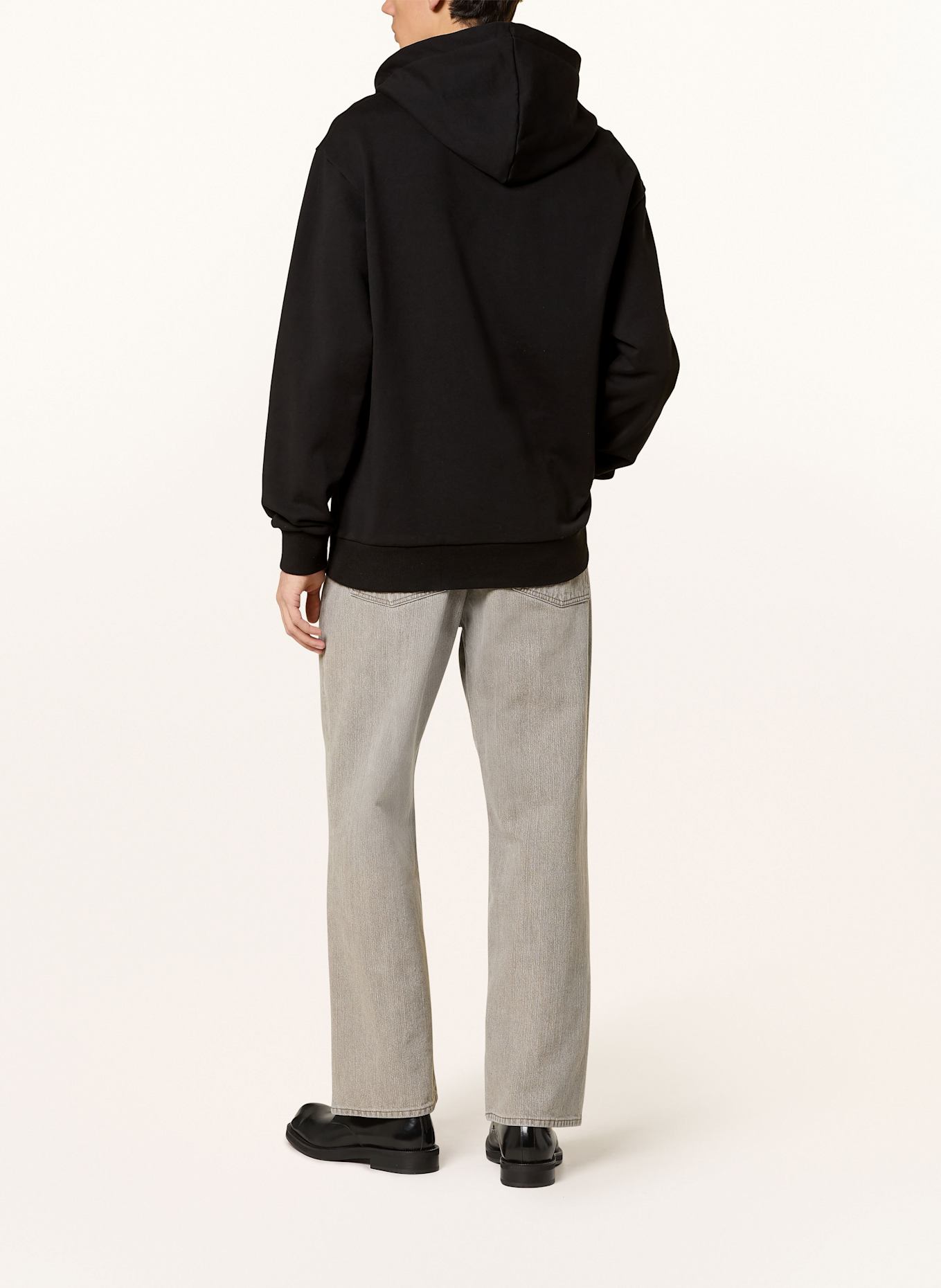 MCM Hoodie: BLACK/ WHITE