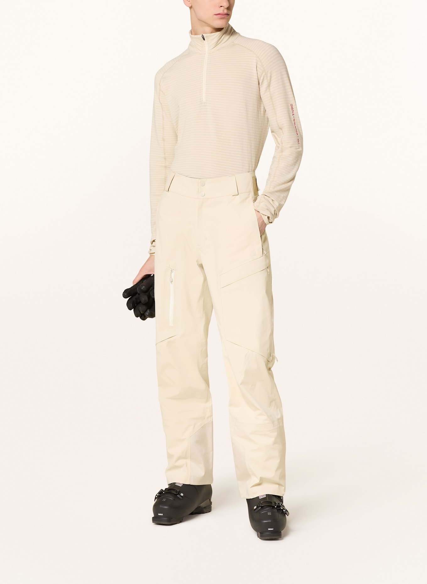 THE MOUNTAIN STUDIO Midlayer M-6: BEIGE