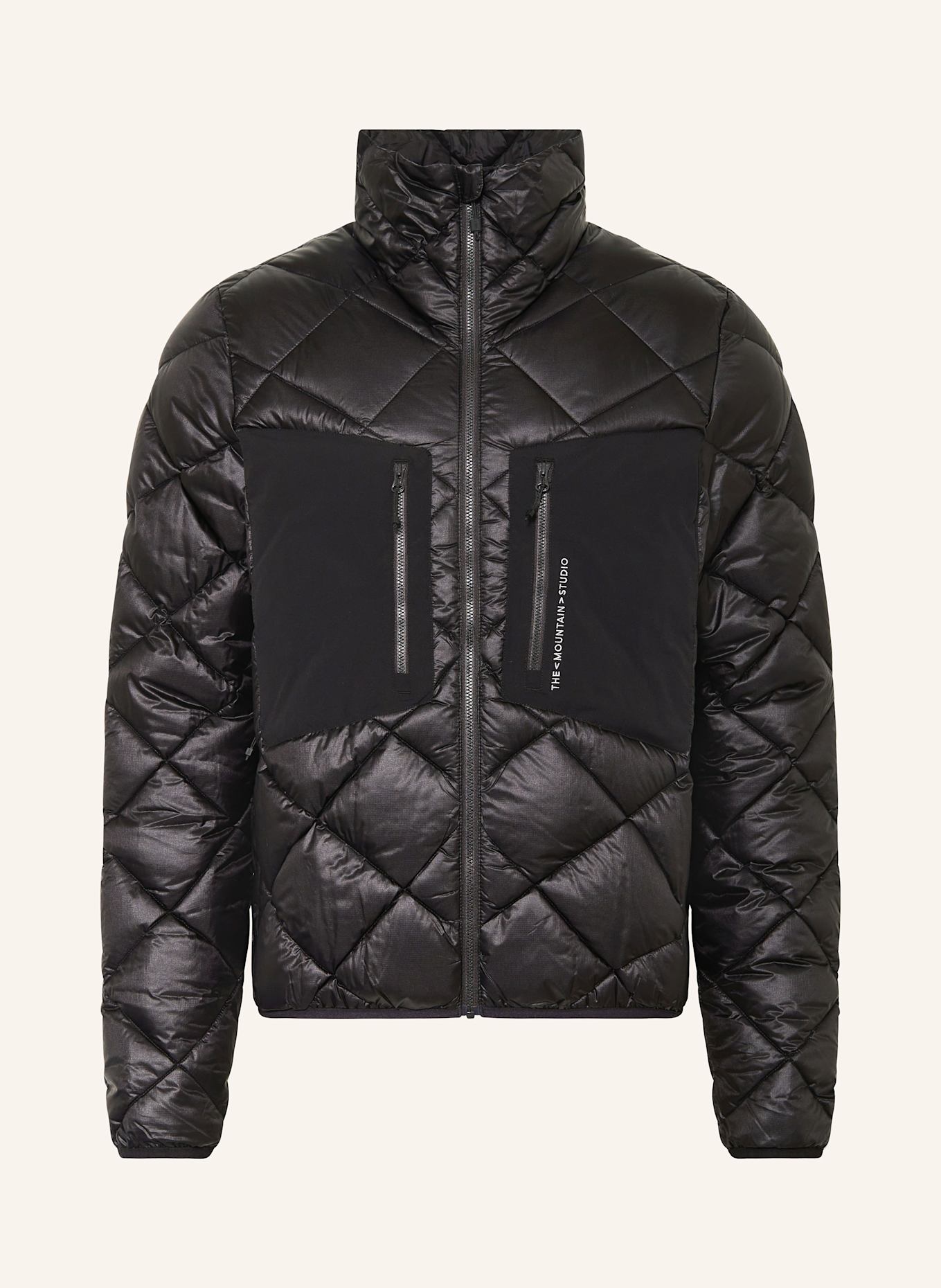 THE MOUNTAIN STUDIO Down jacket: BLACK