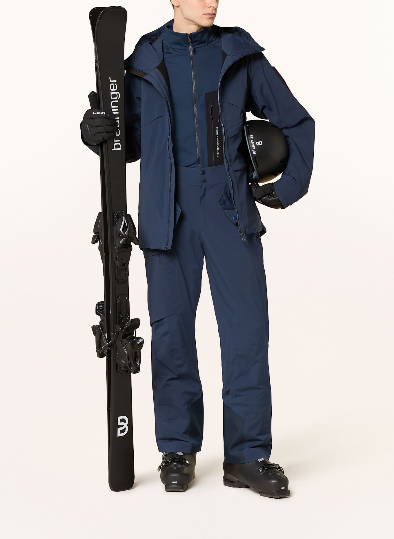 THE MOUNTAIN STUDIO Skijacke S-1: DUNKELBLAU