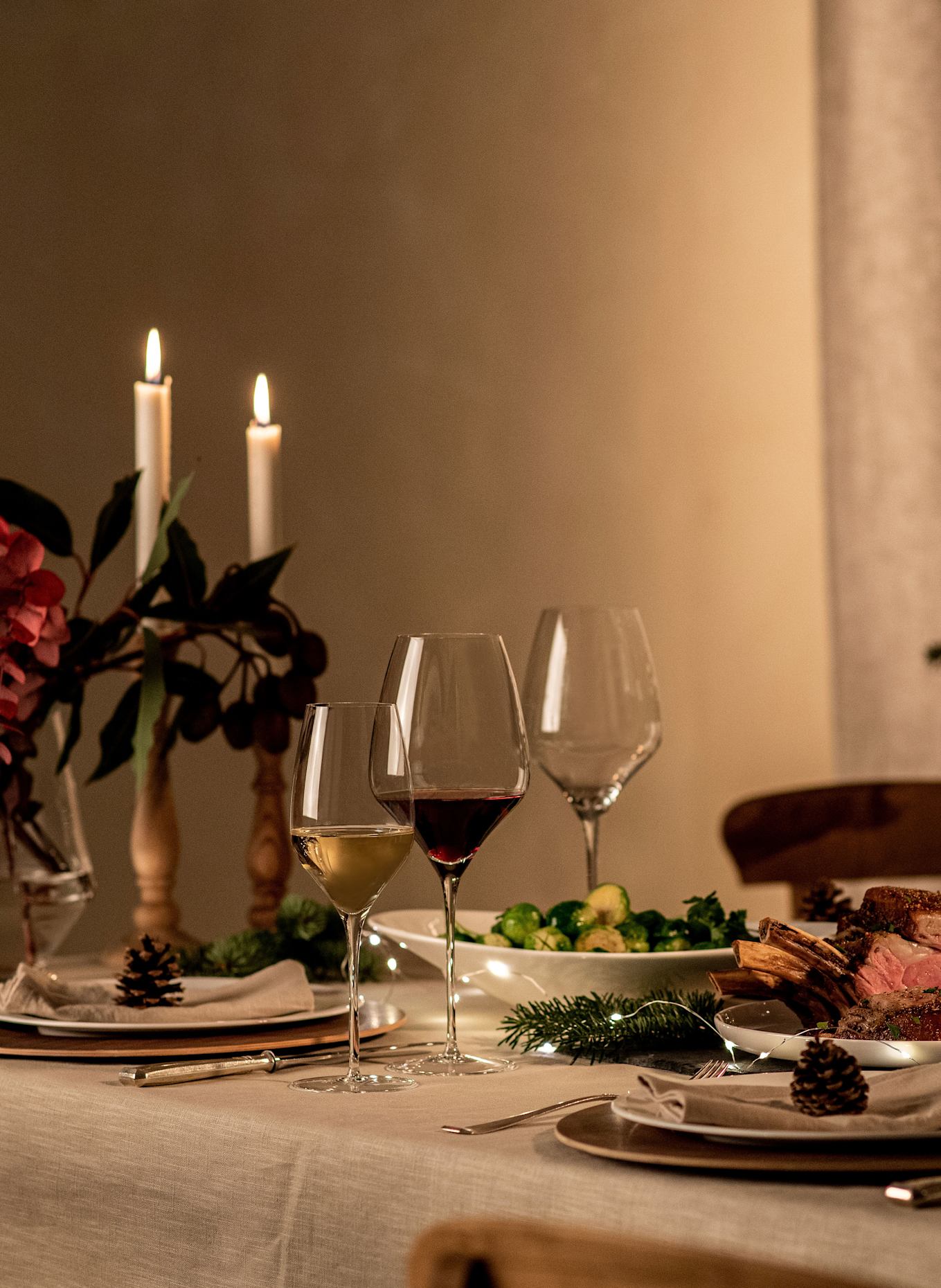 ZWIESEL GLAS 2er-Set Weingläser ALLORO: WEISS