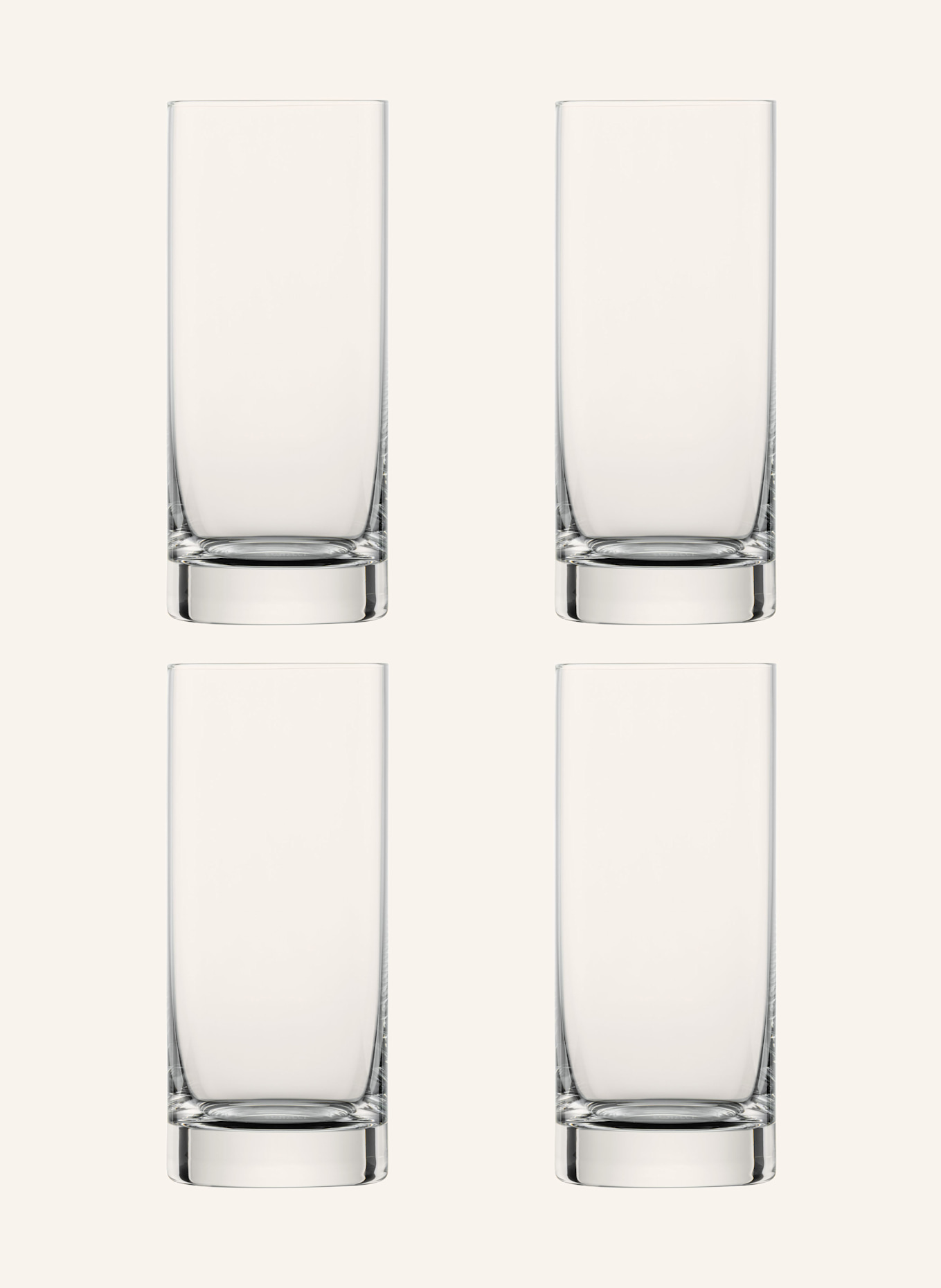 ZWIESEL GLAS 4er-Set Biergläser TAVORO: WEISS
