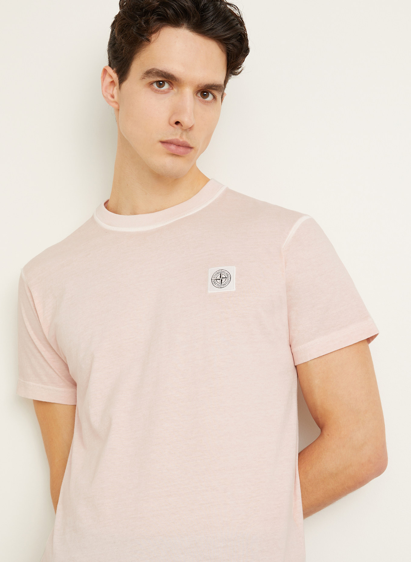 STONE ISLAND Tričko: RŮŽOVÁ