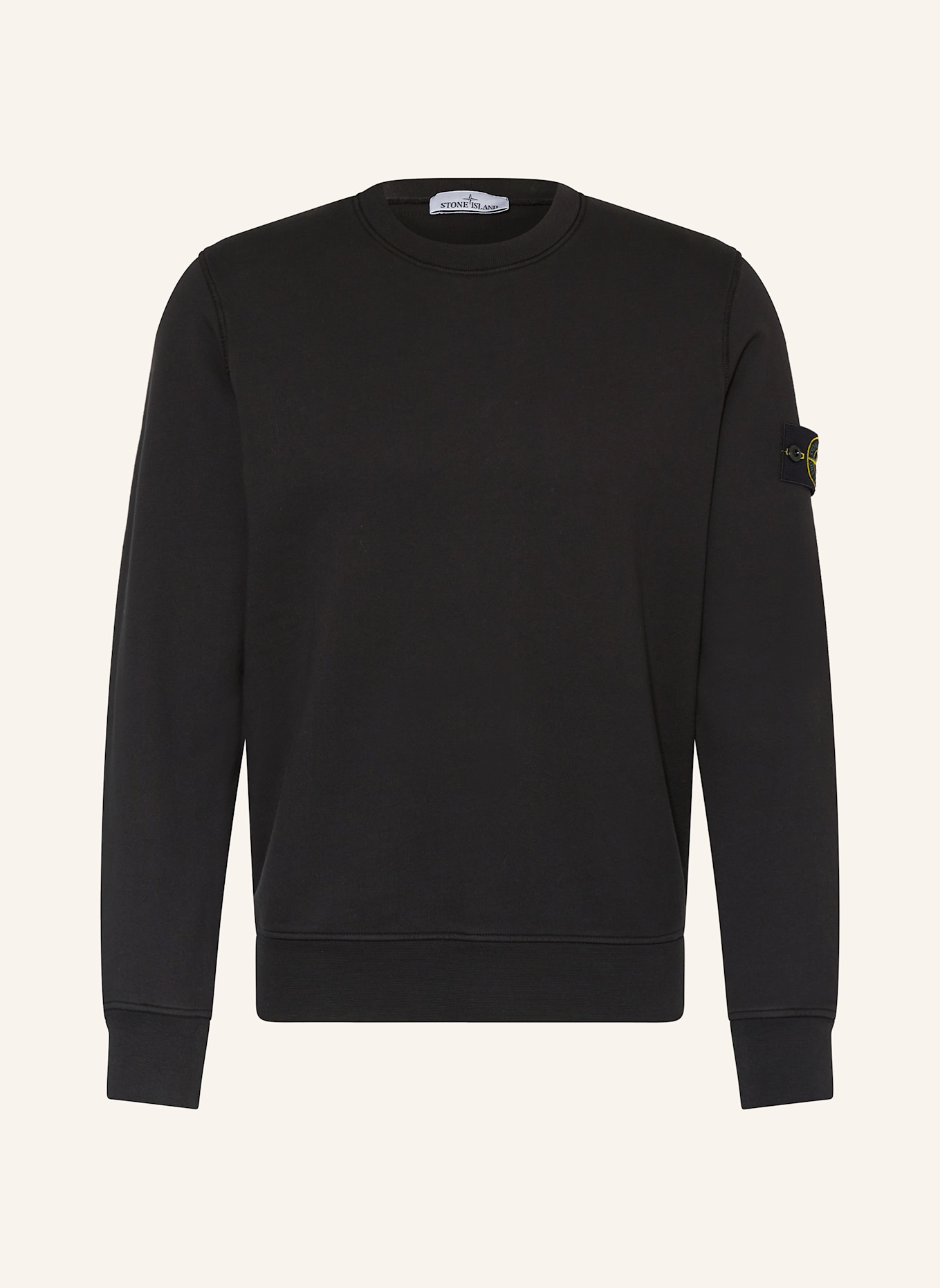 STONE ISLAND Sweatshirt: SCHWARZ