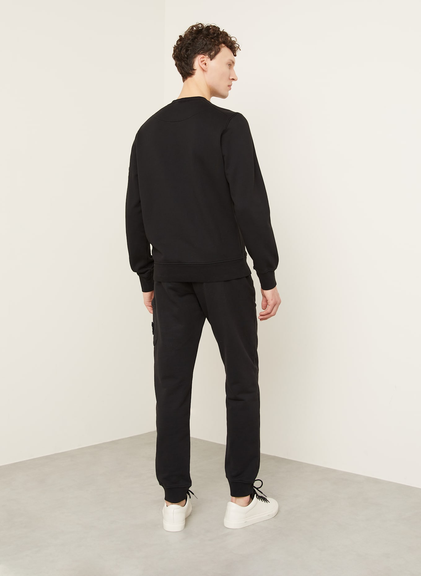 STONE ISLAND Sweatshirt: SCHWARZ