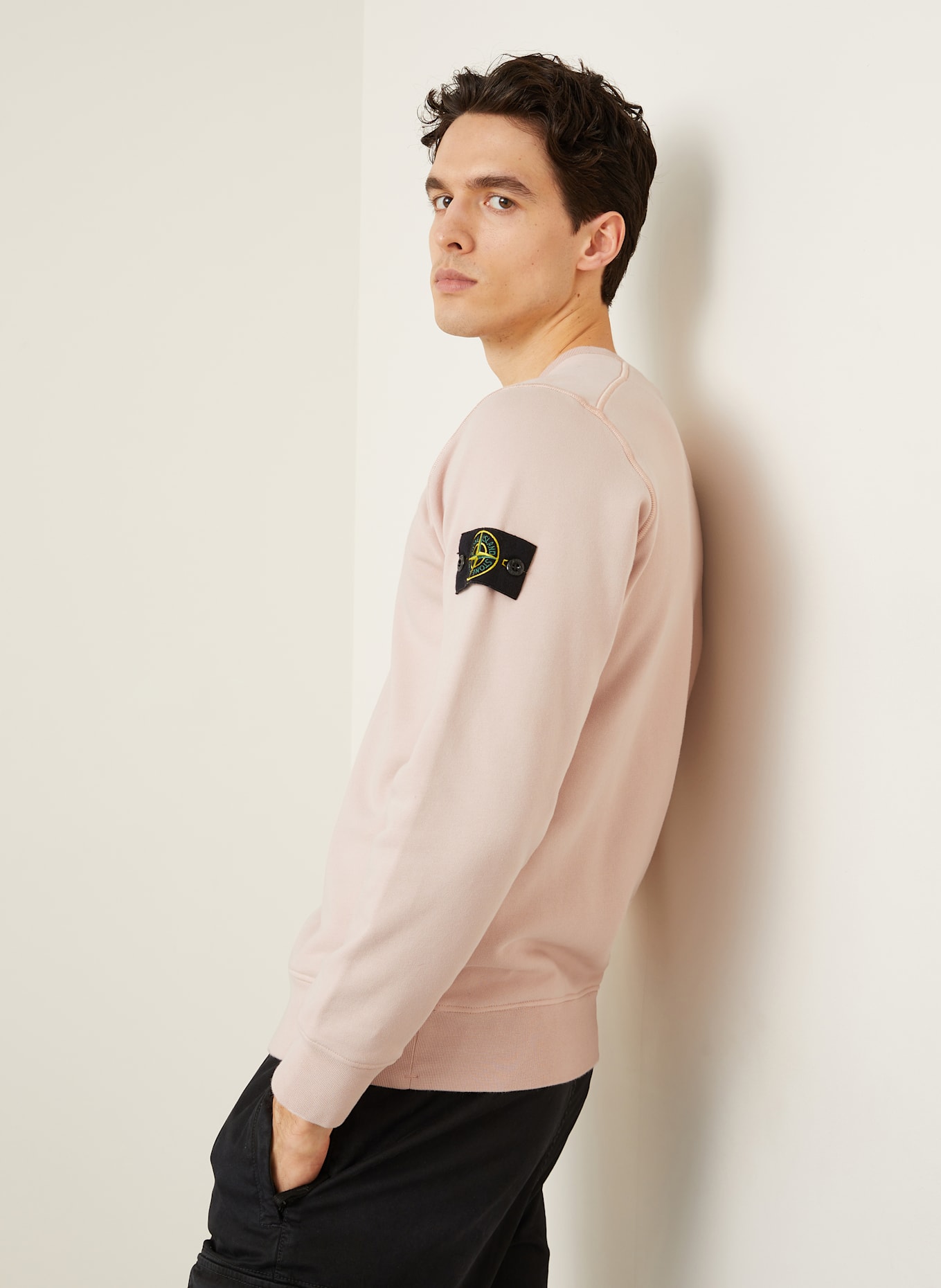 STONE ISLAND Sweatshirt: ROSÉ