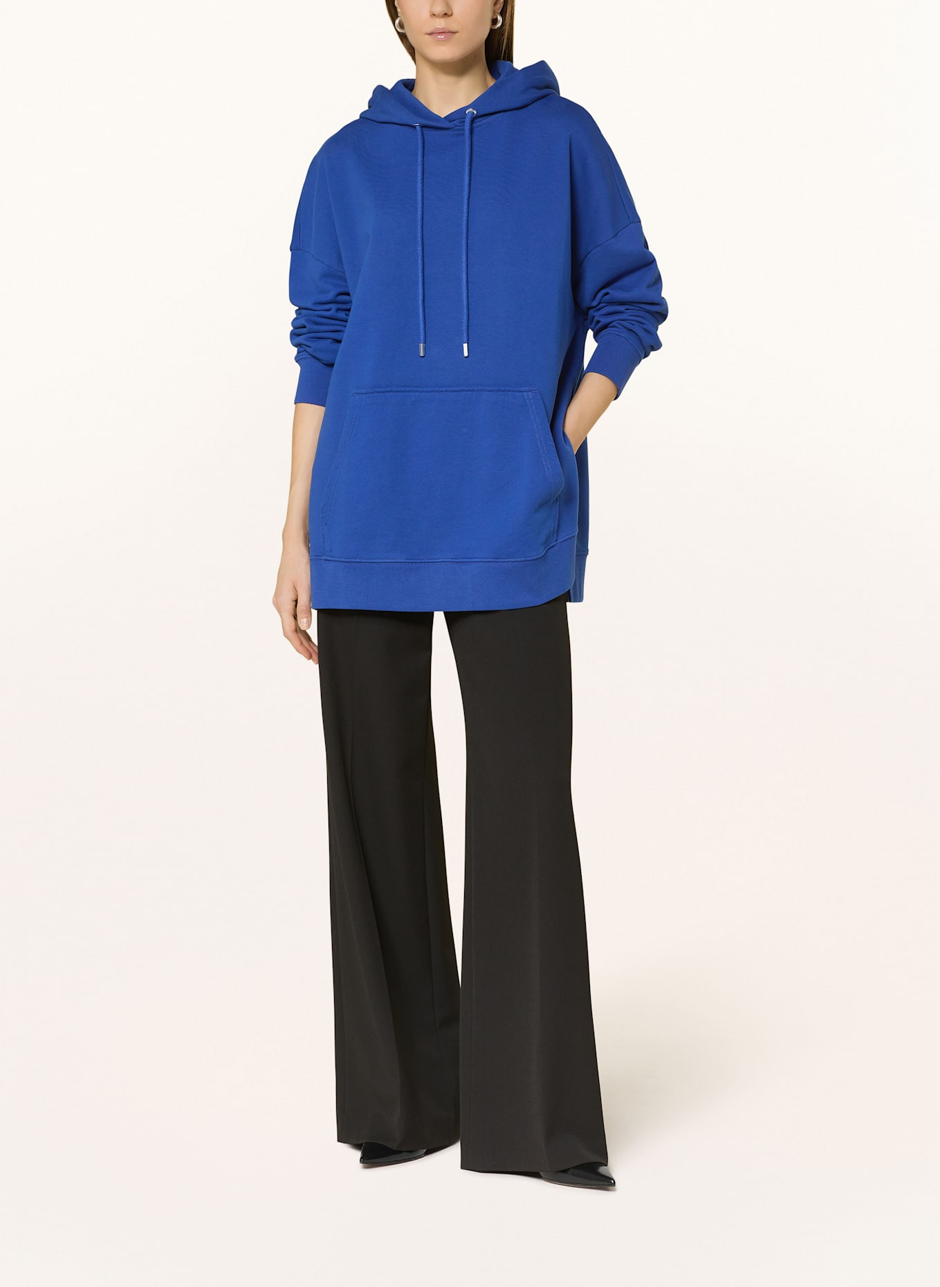 Marc O'Polo Oversized hoodie: BLUE / WHITE