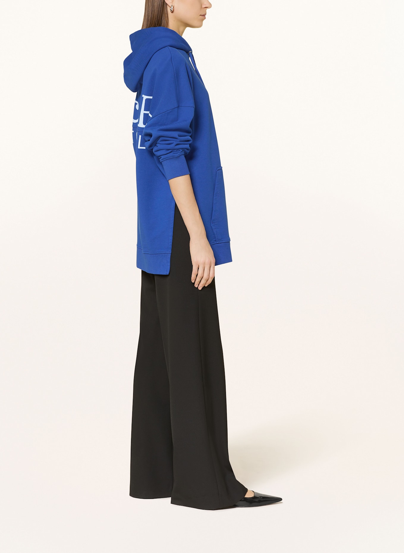 Marc O'Polo Oversized hoodie: BLUE / WHITE