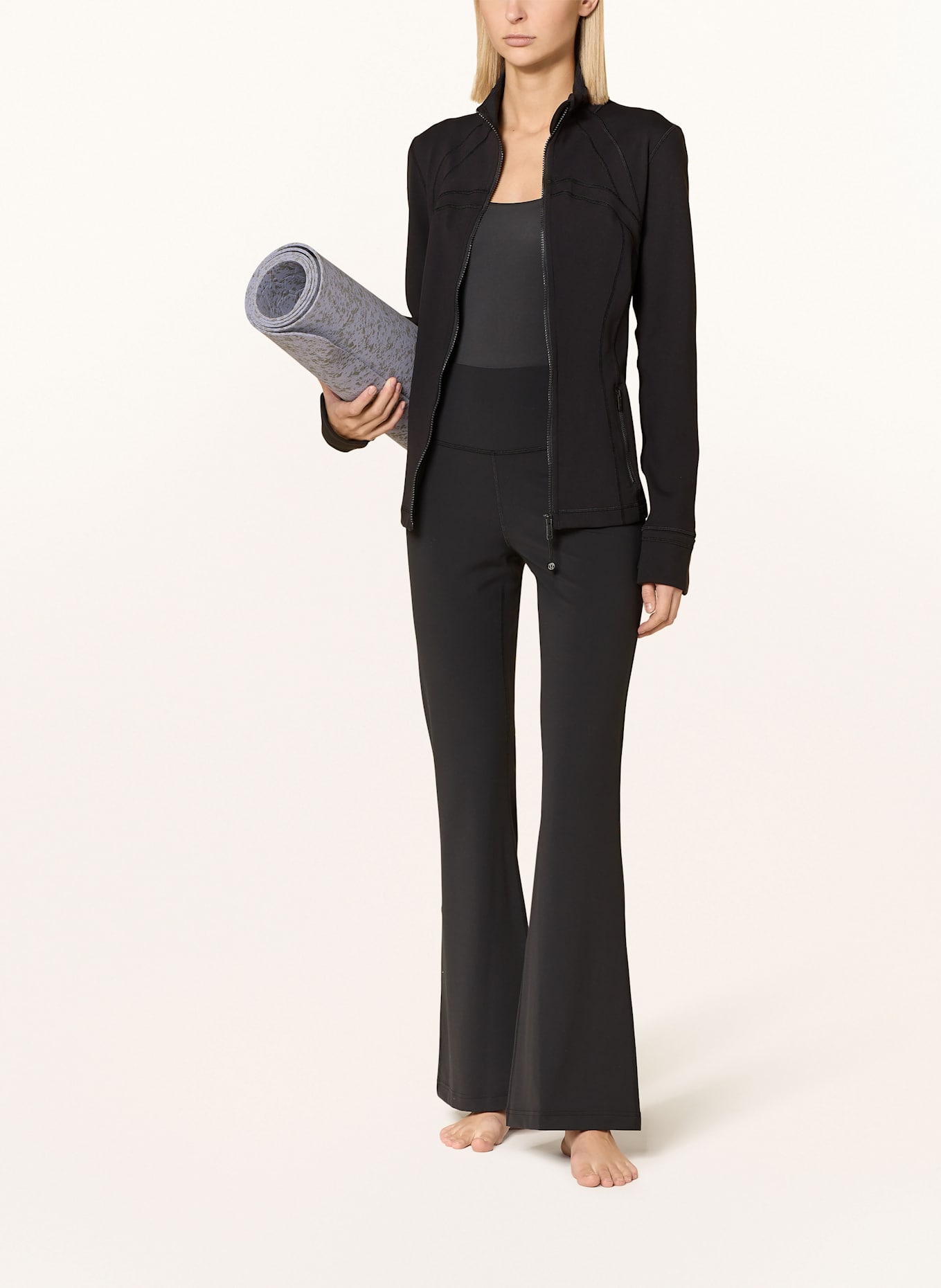 lululemon DEFINE yoga jacket in black