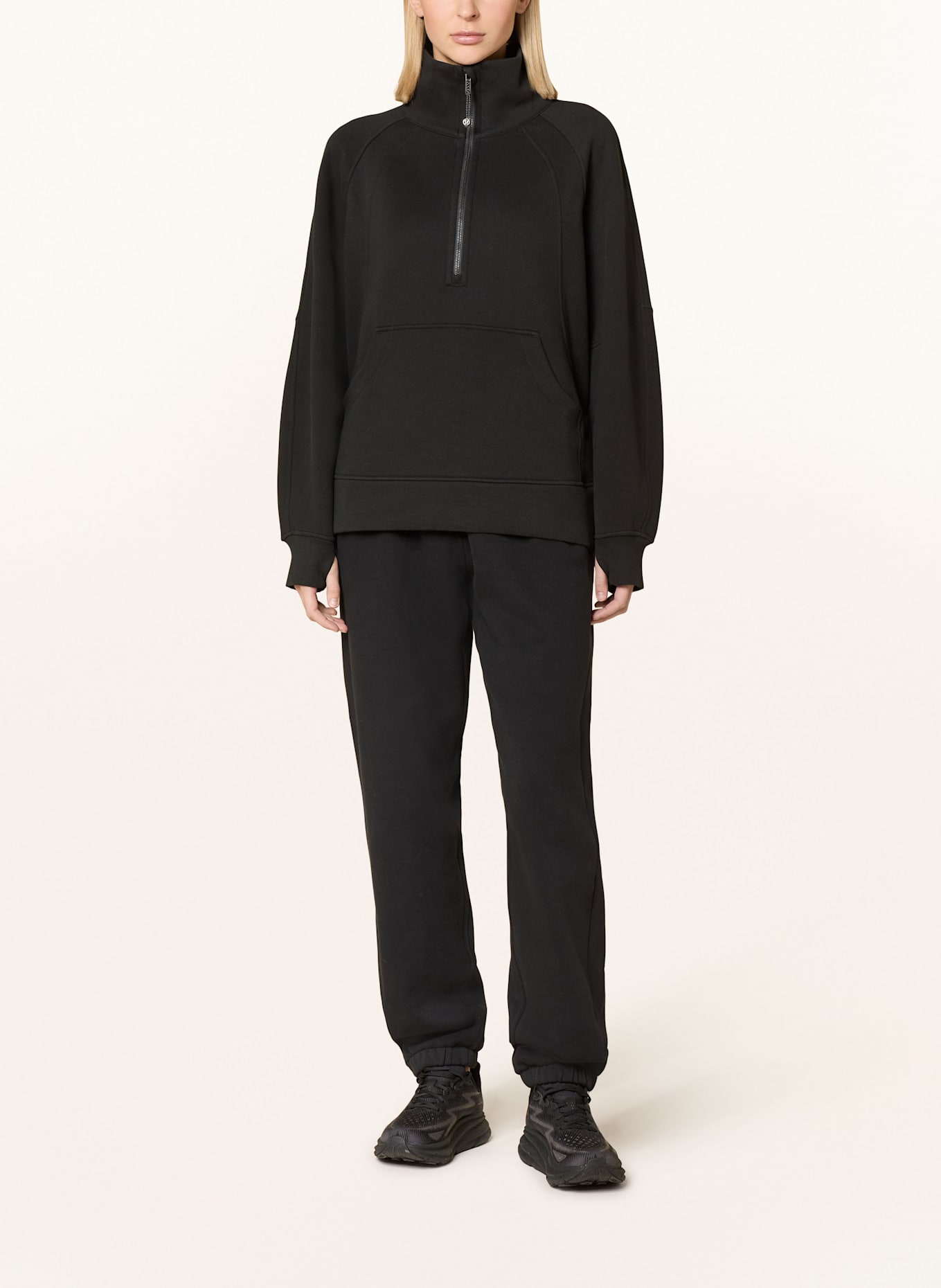 lululemon Bluza dresowa typu troyer SCUBA: CZARNY